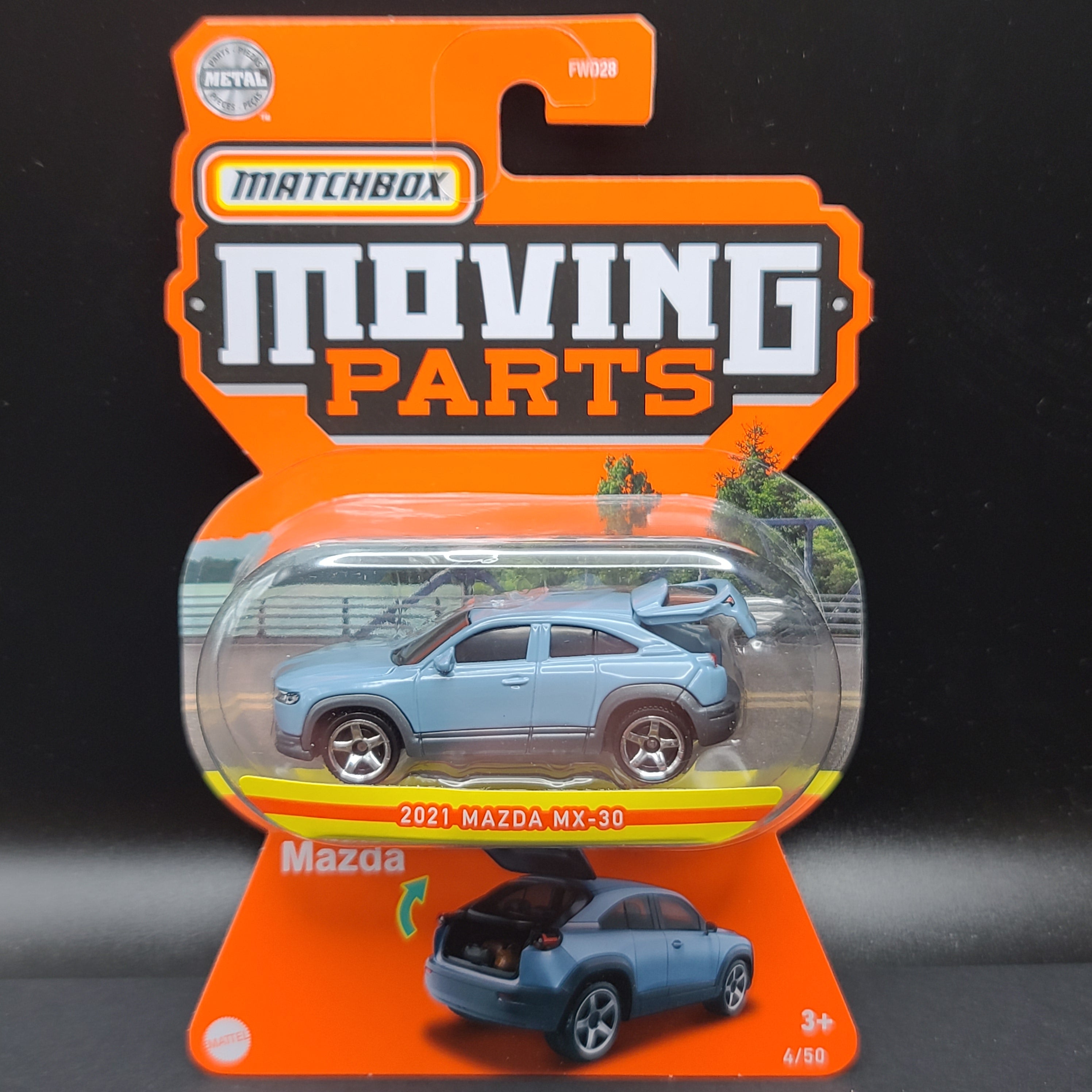 Matchbox '21 Mazda MX-30 - Luggage Variation (2022 Moving Parts