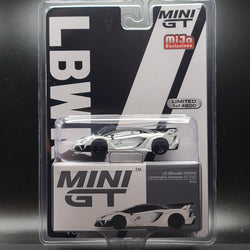 MINI GT LB-Silhouette Works Lamborghini Aventador GT EVO - 1:64 scale (2023 MIJO Exclusives - Limited Edition 1 of 4800)