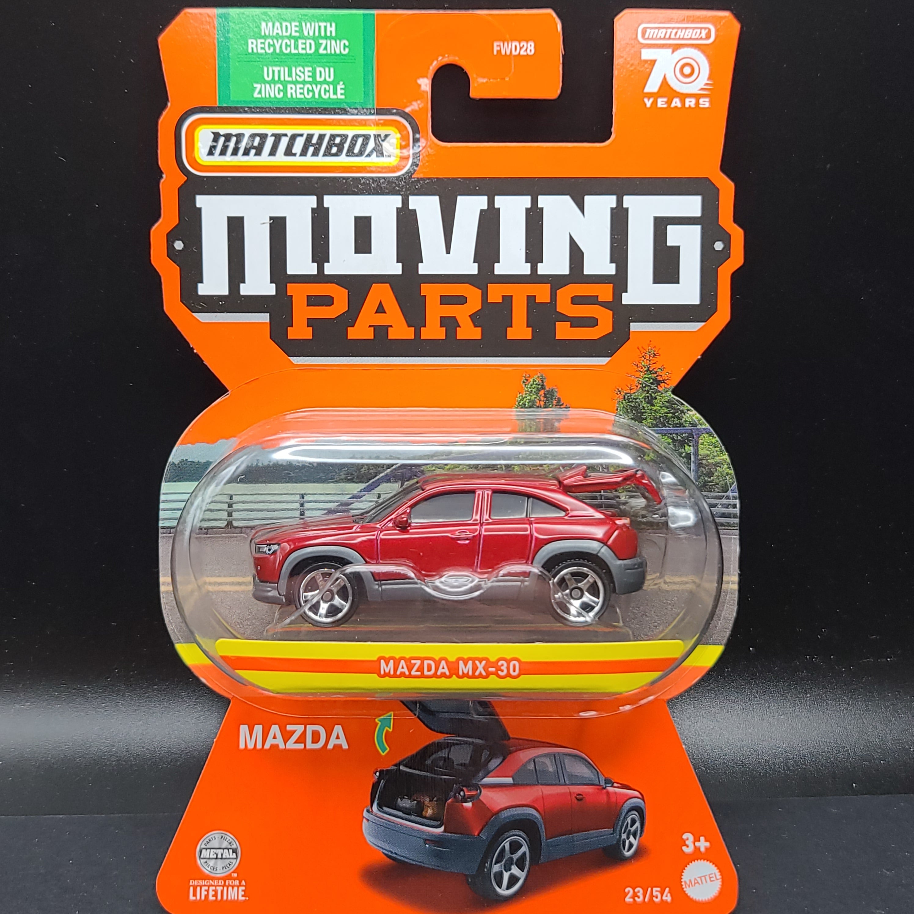 Matchbox '21 Mazda MX-30 - Dog Variation (2023 Moving Parts)