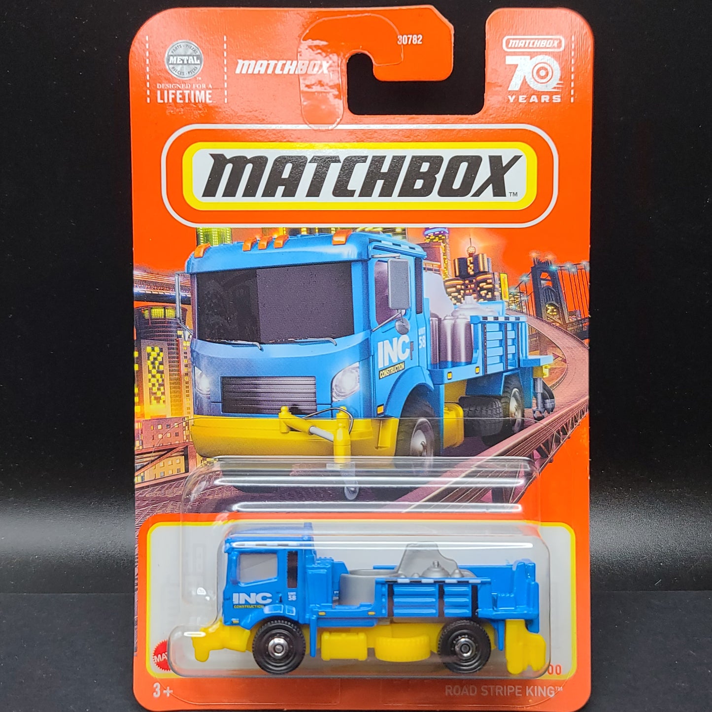 Matchbox Road Stripe Truck 