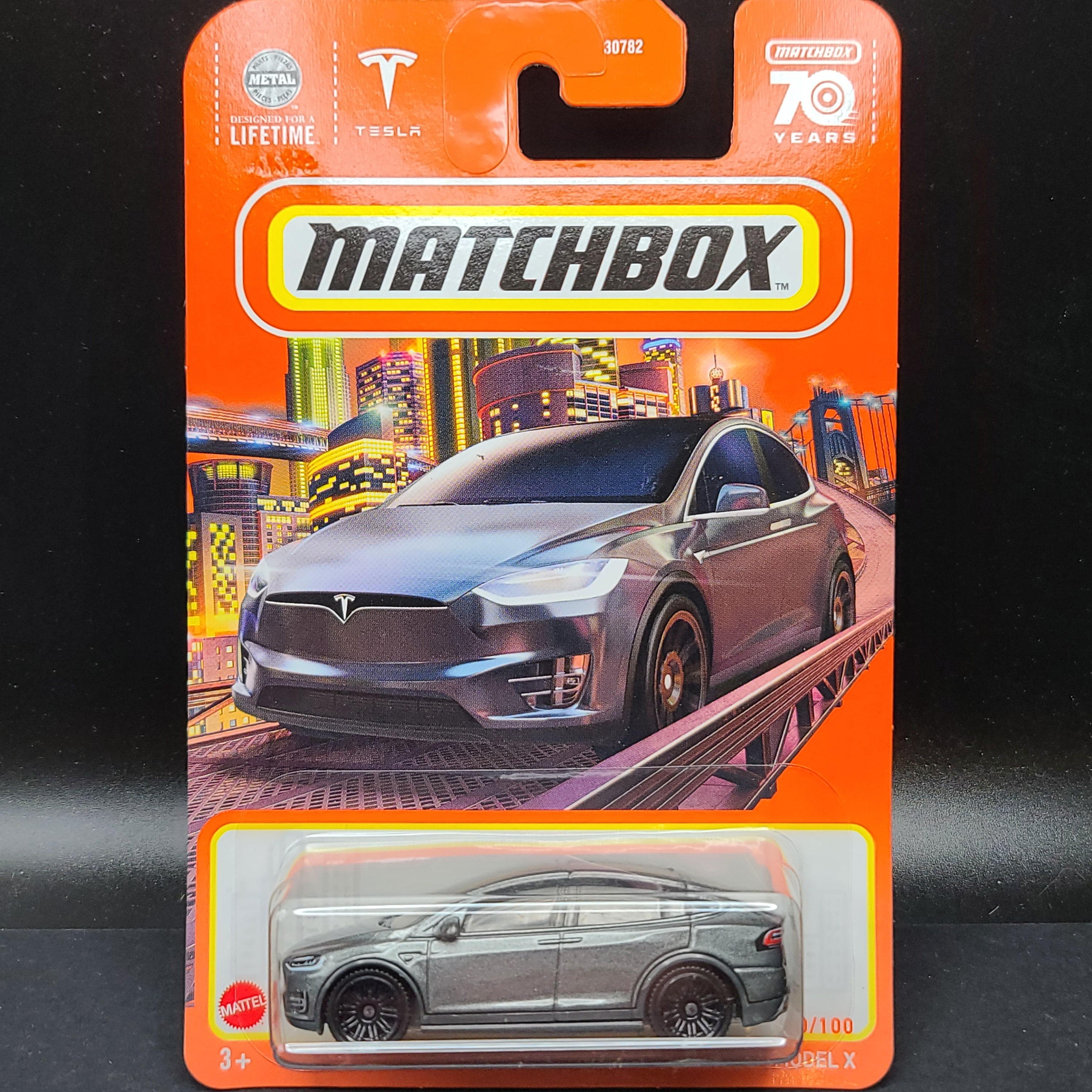 Matchbox Tesla Model X (2023 Basic - Blister Pack)