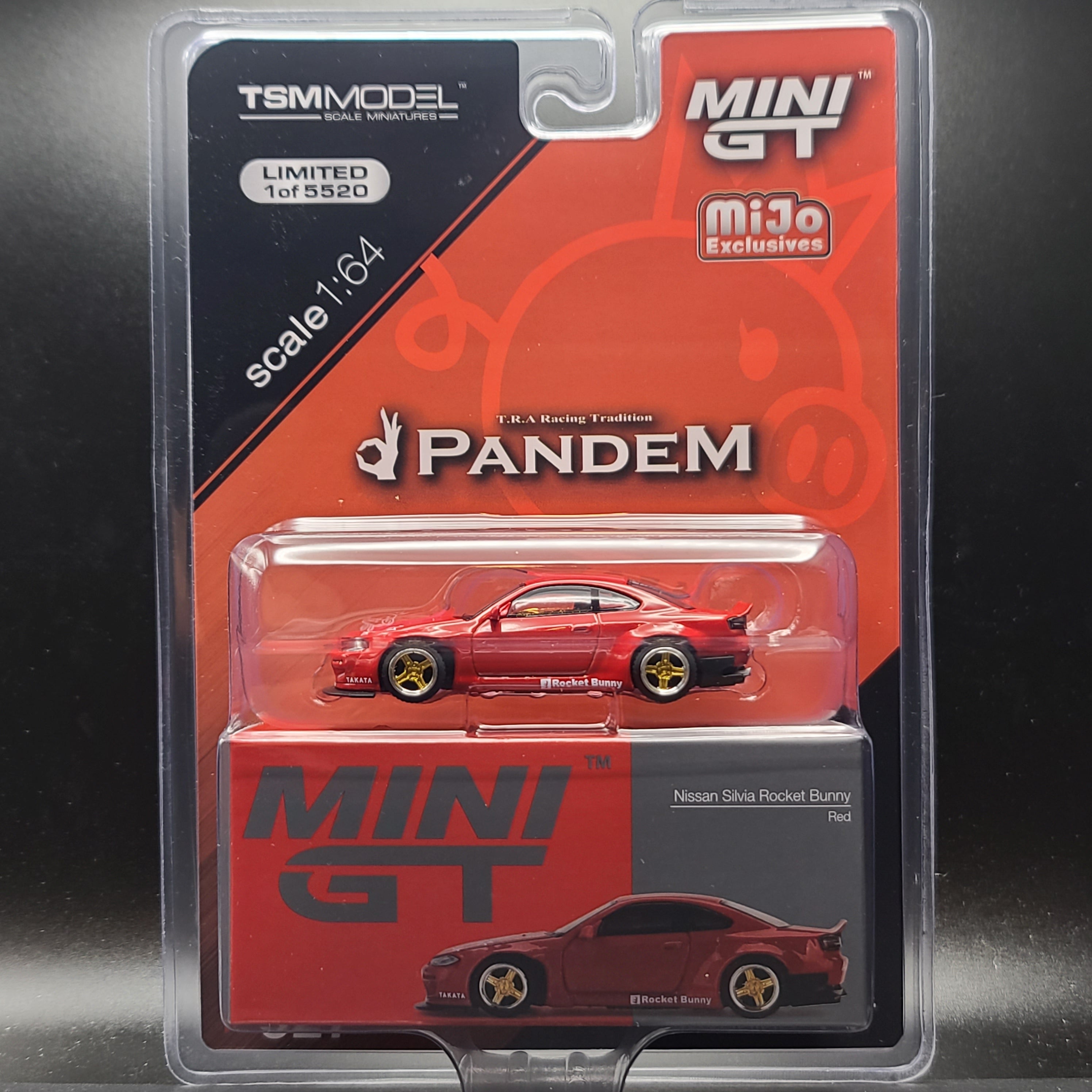 Mini GT Nissan Silvia S15 Rocket Bunny - 1:64 scale (2023 MIJO Exclusives - Limited Edition 1 of 5520)