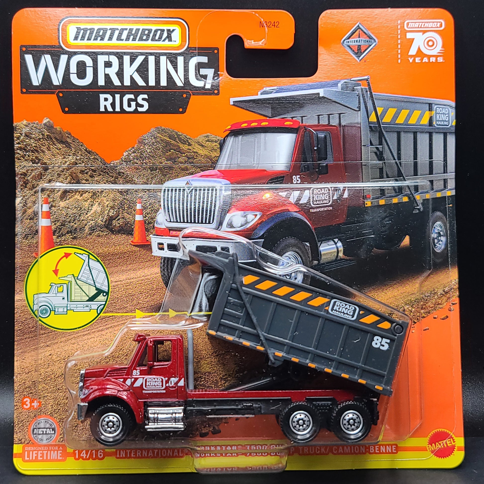 Matchbox International Workstar 7500 Dump Truck (2023 Real Working Rig 