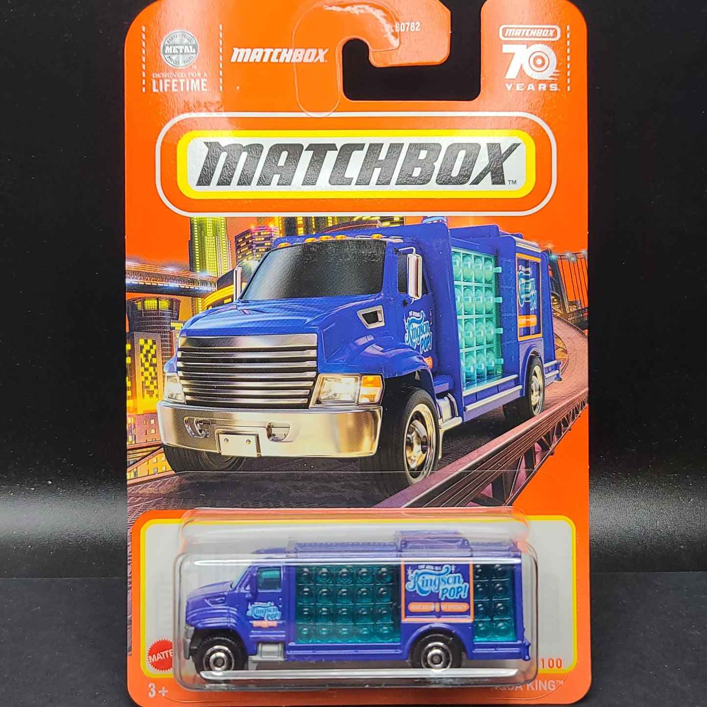 Matchbox MBX Aqua King Beverage Truck (2023 Basic - Blister Pack ...