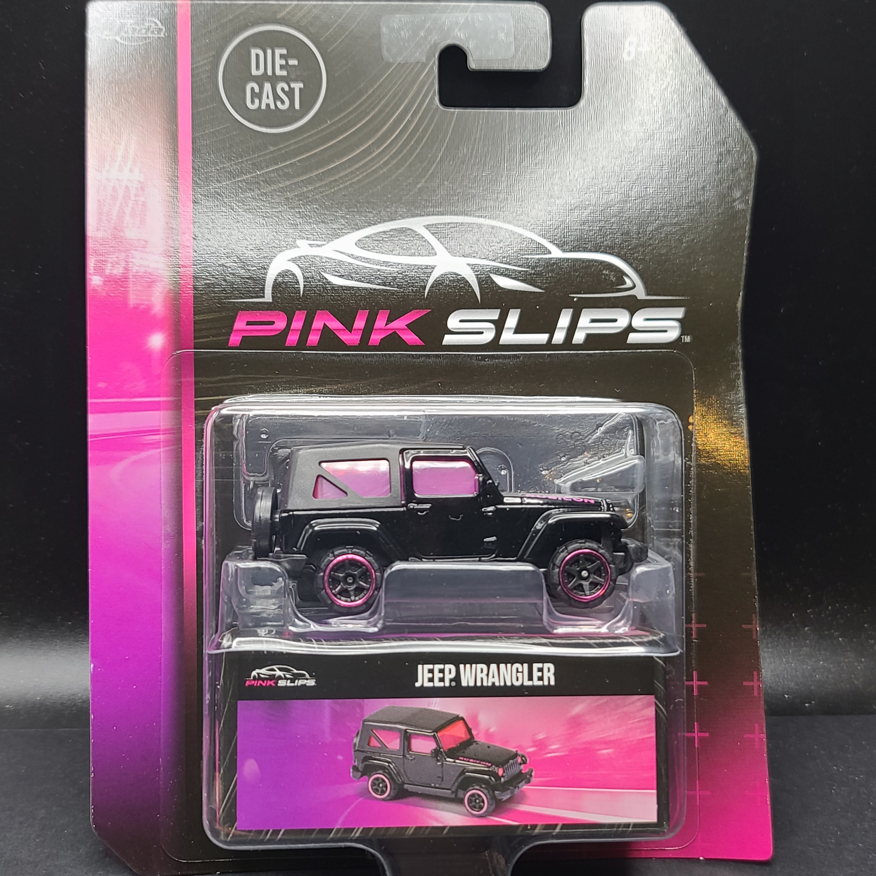 Jada Toys / Majorette - Jeep Wrangler - 1:64 scale (2023 Pink Slips Wave 1)