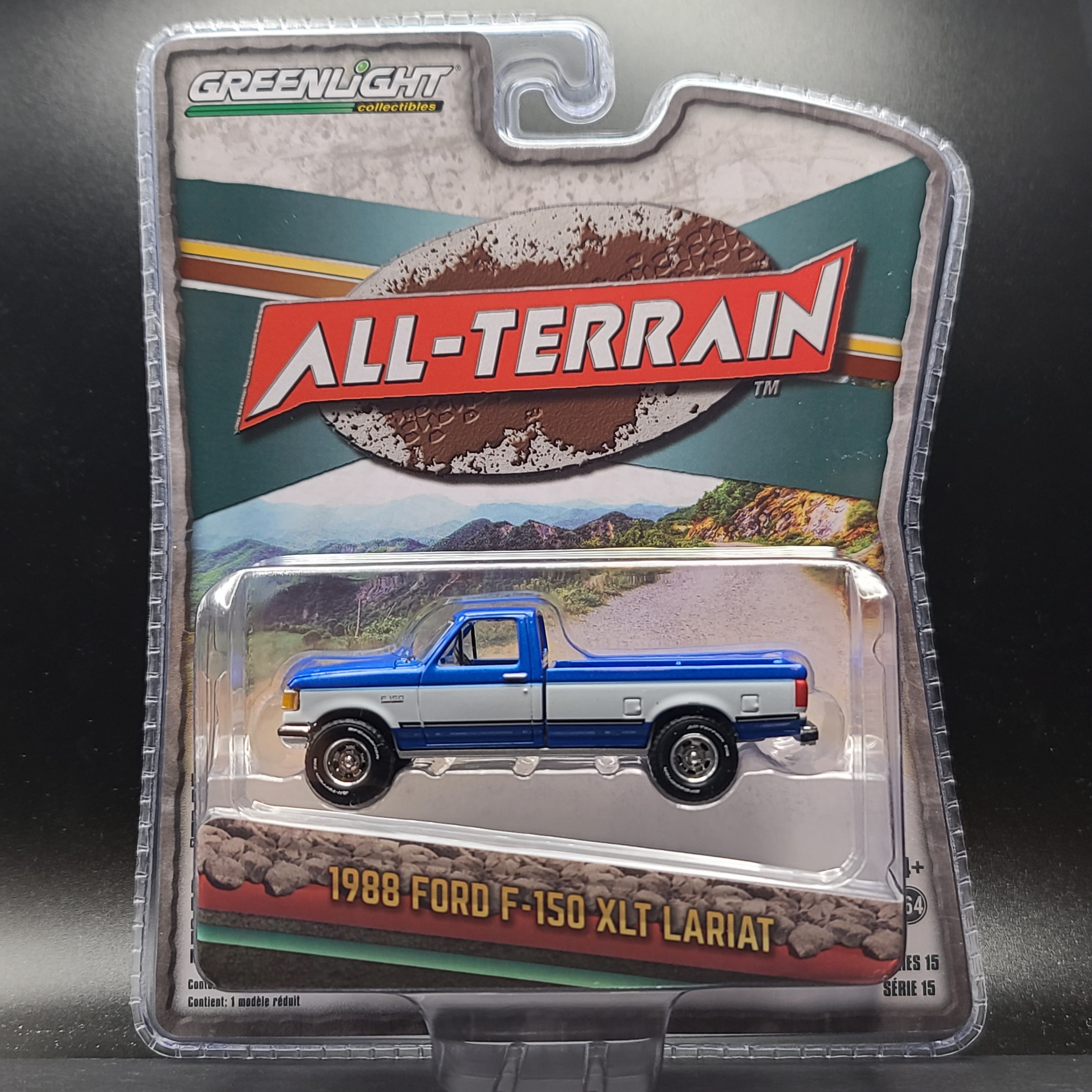 Greenlight 1988 Ford F-150 XLT Lariat Pick-up Truck - 1:64 scale (2023 All Terrain)