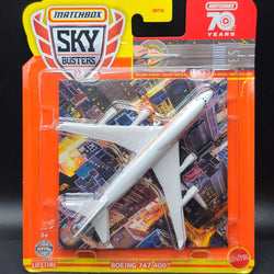 Matchbox Boeing 747-400 Cargo Aircraft "Speedy X-Press" w/ playmat (2023 Sky Busters)