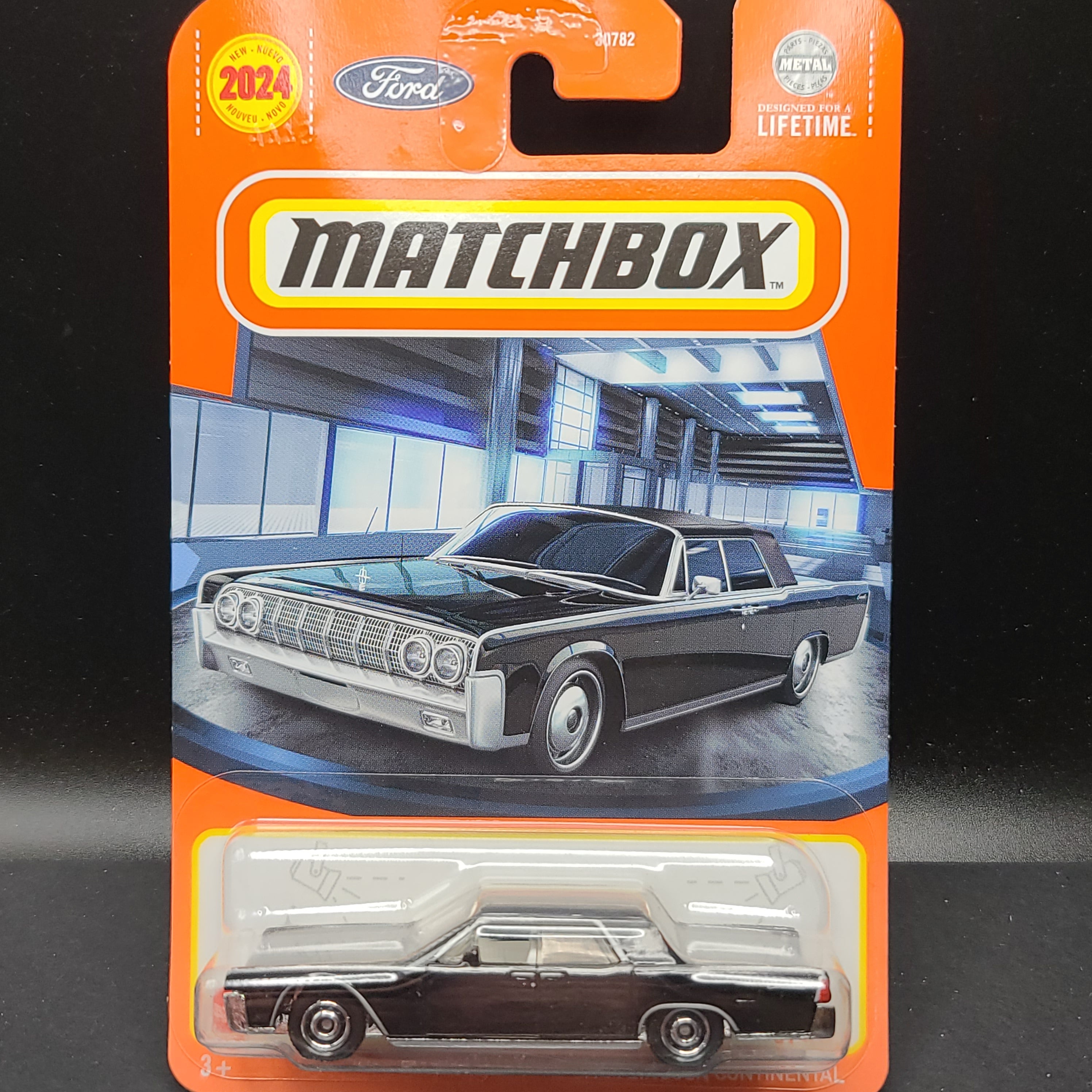 Matchbox '64 Lincoln Continental (2024 Mix 3 C Basic - Blister Pack)