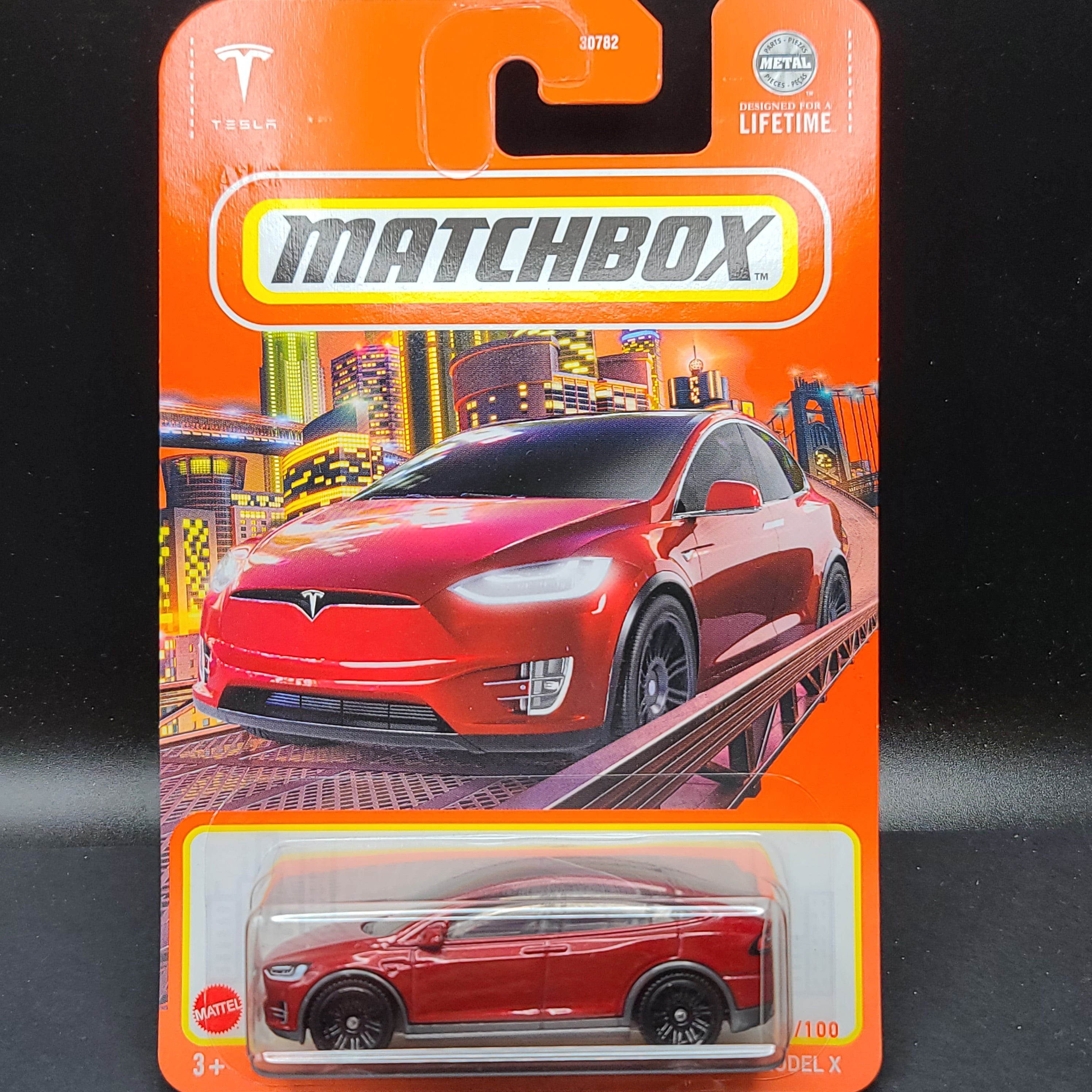 Matchbox Tesla Model X (2024 Mix 1 A Basic - Blister Pack)