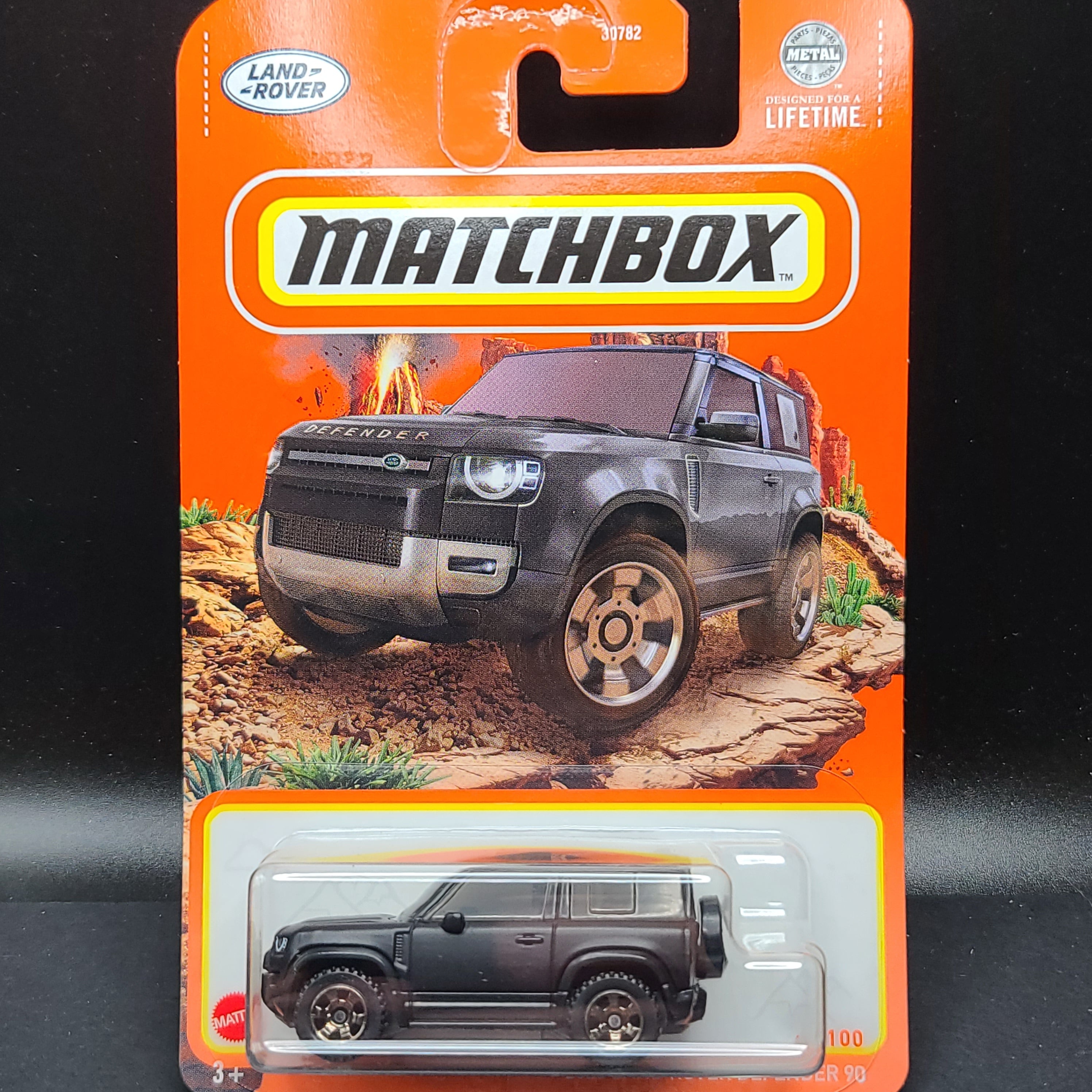 Matchbox Land Rover Defender 90 (2024 Mix 2 B Basic - Blister Pack)