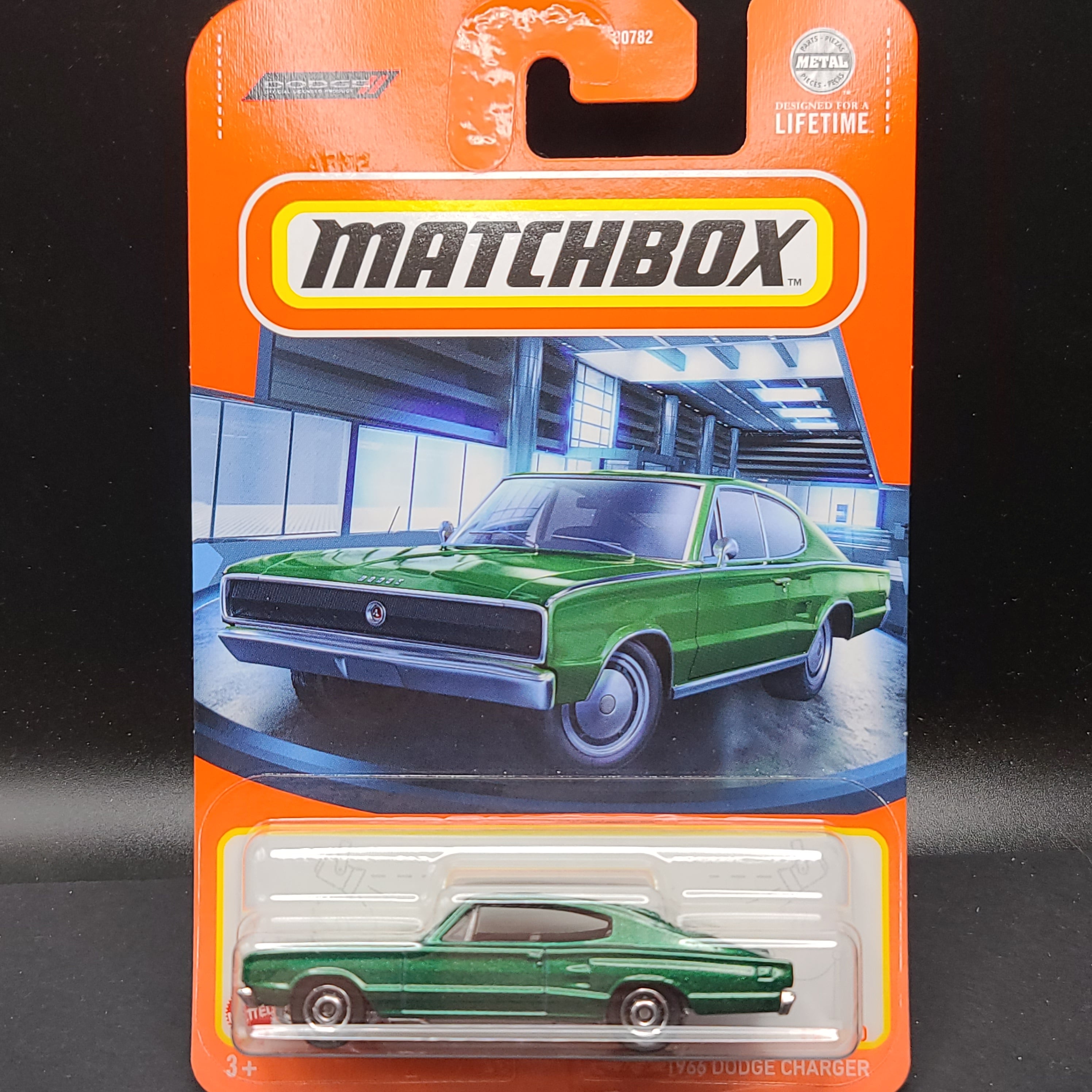 Matchbox '66 Dodge Charger (2024 Mix 2 B Basic - Blister Pack)