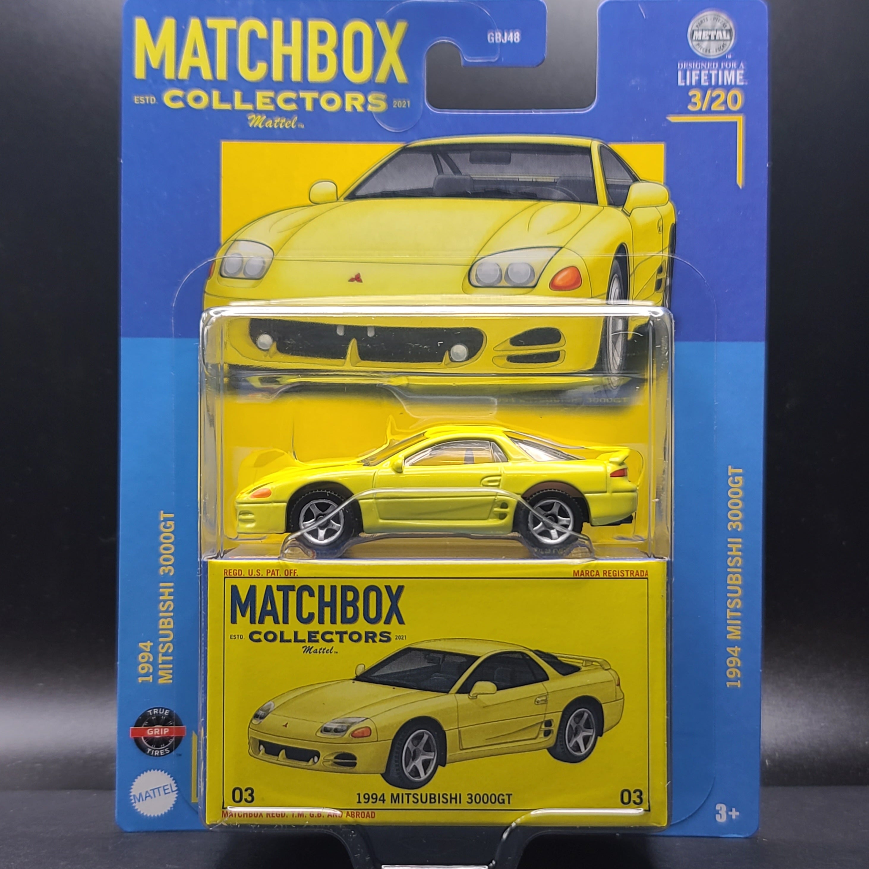 Matchbox '94 Mitsubishi 3000GT (2024 Premium Collectors Series Mix 1