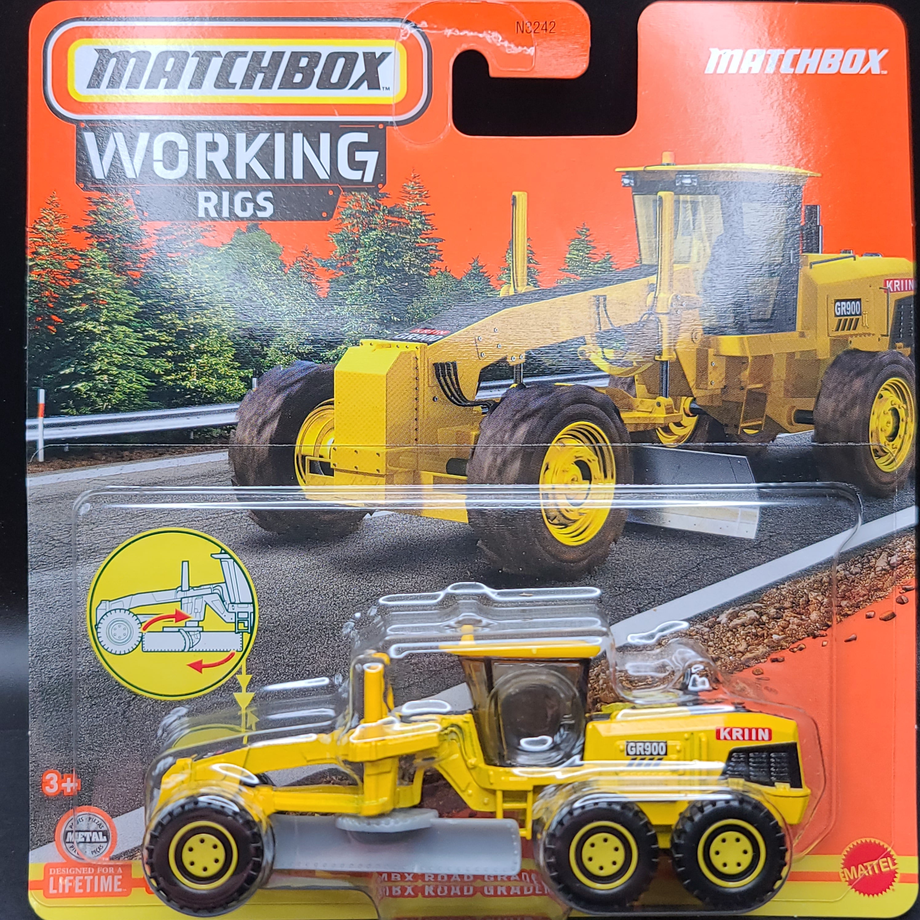 Matchbox MBX Road Grader 