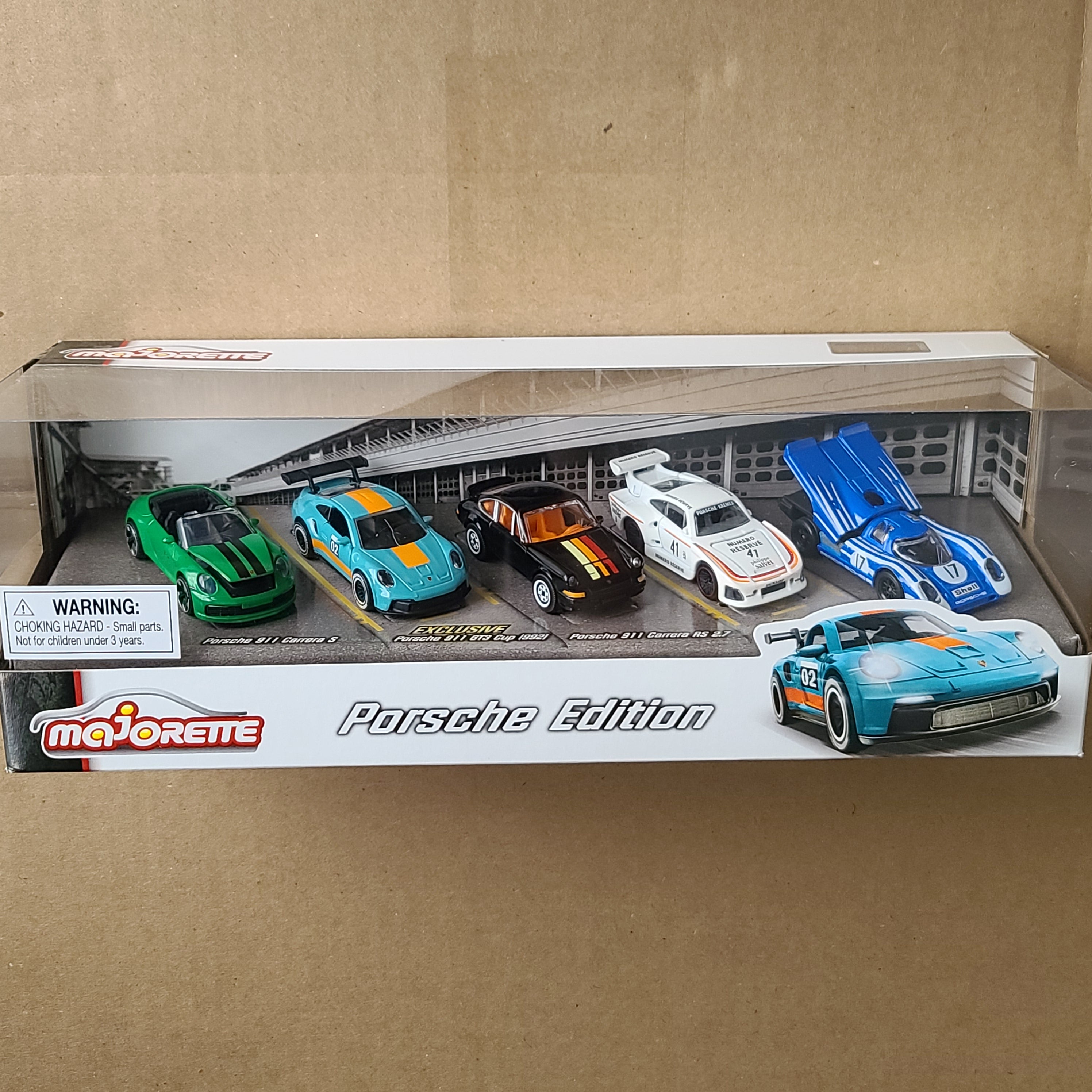 Majorette Gift Pack - Porsche Edition - Set of 5 Cars, 1:64 scale (2023)