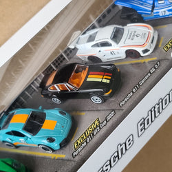 Majorette Gift Pack - Porsche Edition - Set of 5 Cars, 1:64 scale (2023)