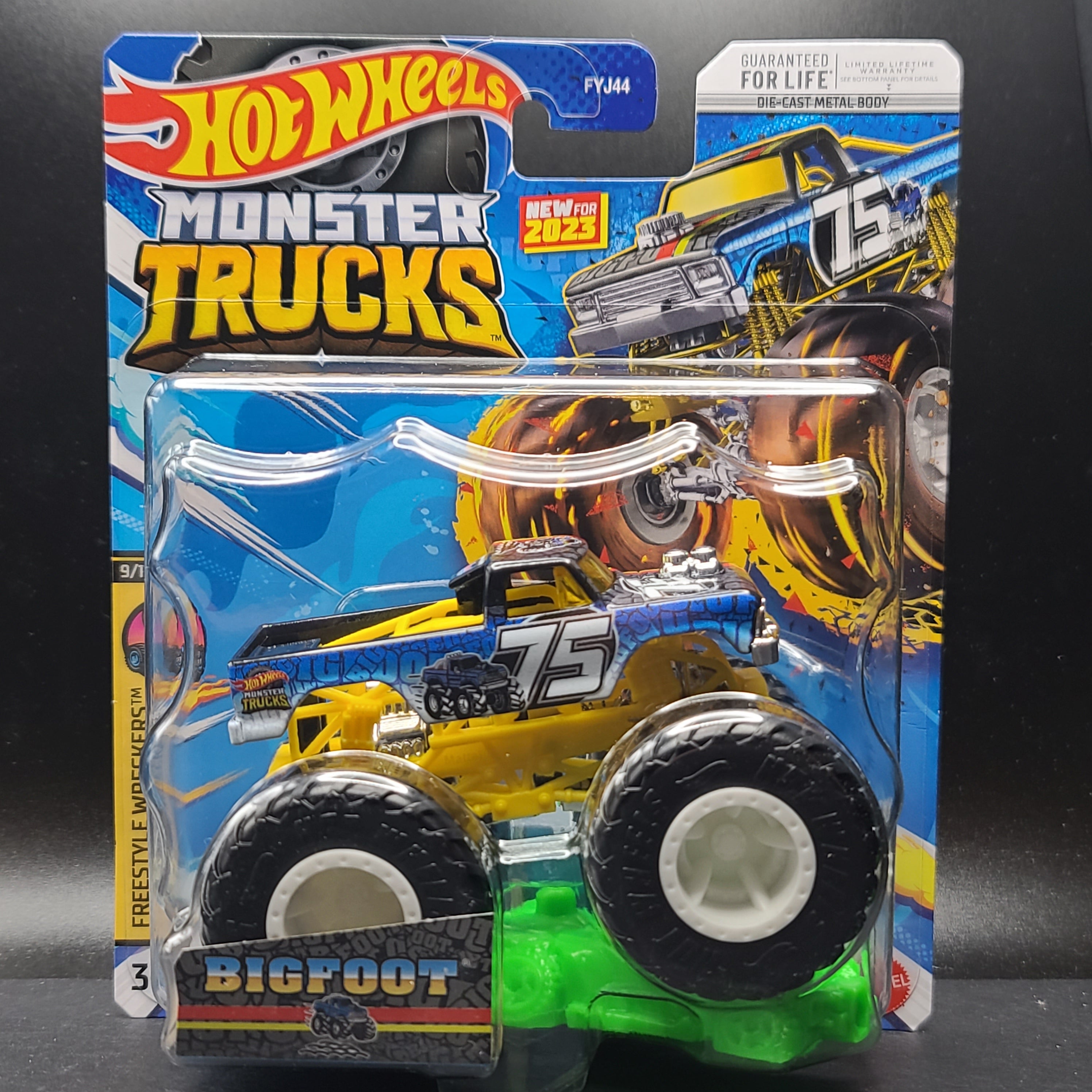 Hot Wheels Bigfoot 75 (2023 HW Monster Trucks)