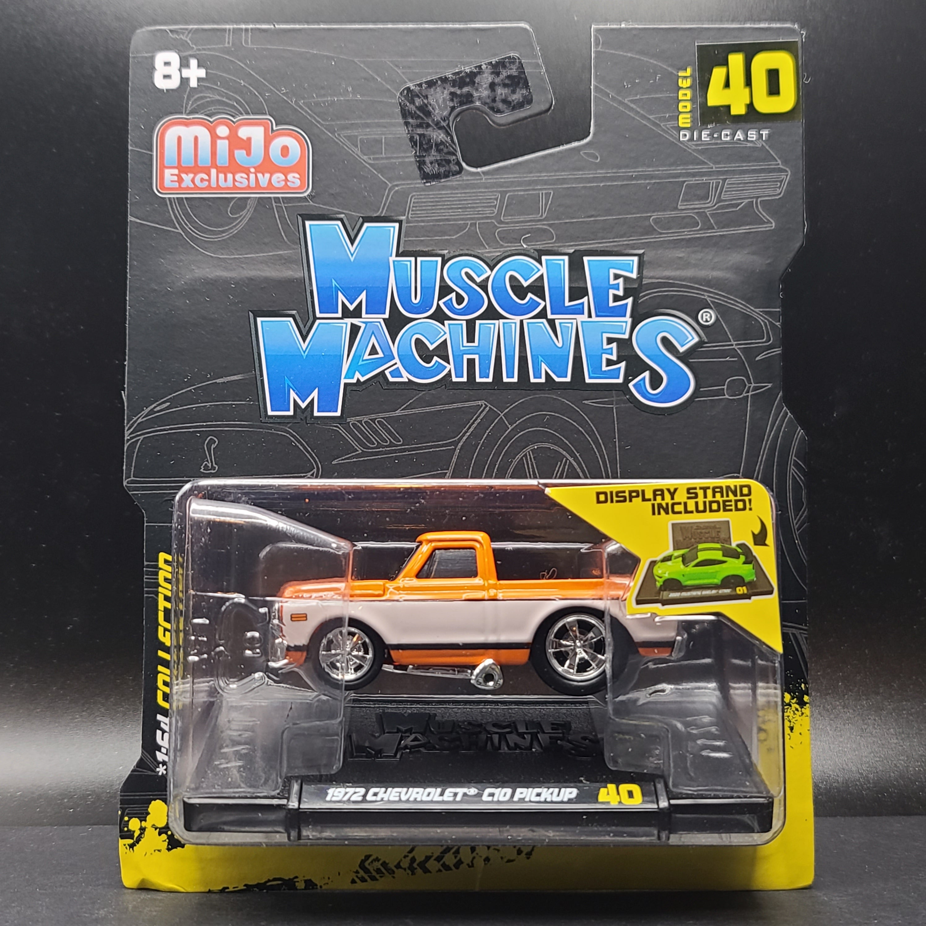 Muscle Machines - '72 Chevrolet C10 Pick-up Truck, Orange (2024 Series 5, MiJo Exclusives)