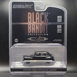 Greenlight '48 Ford Fordor Super Deluxe Lowrider - 1:64 scale (2024 Black Bandit Series 29)