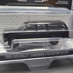 Greenlight '85 Chevrolet Suburban C10 Custom Deluxe - 1:64 scale (2024 Black Bandit Series 29)