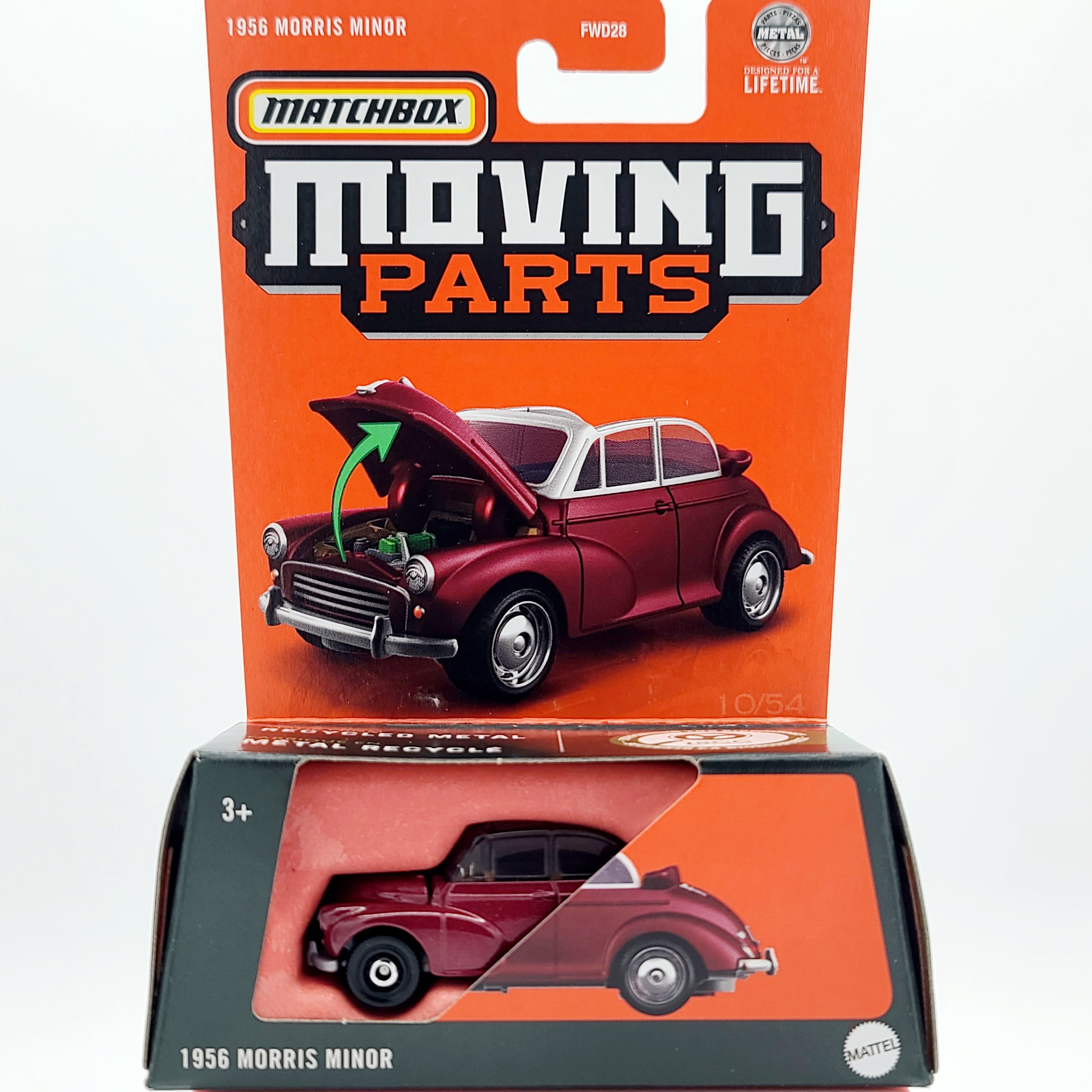 Matchbox '65 Morris Minor *LHD Variant* (2024 Moving Parts Mix 6)