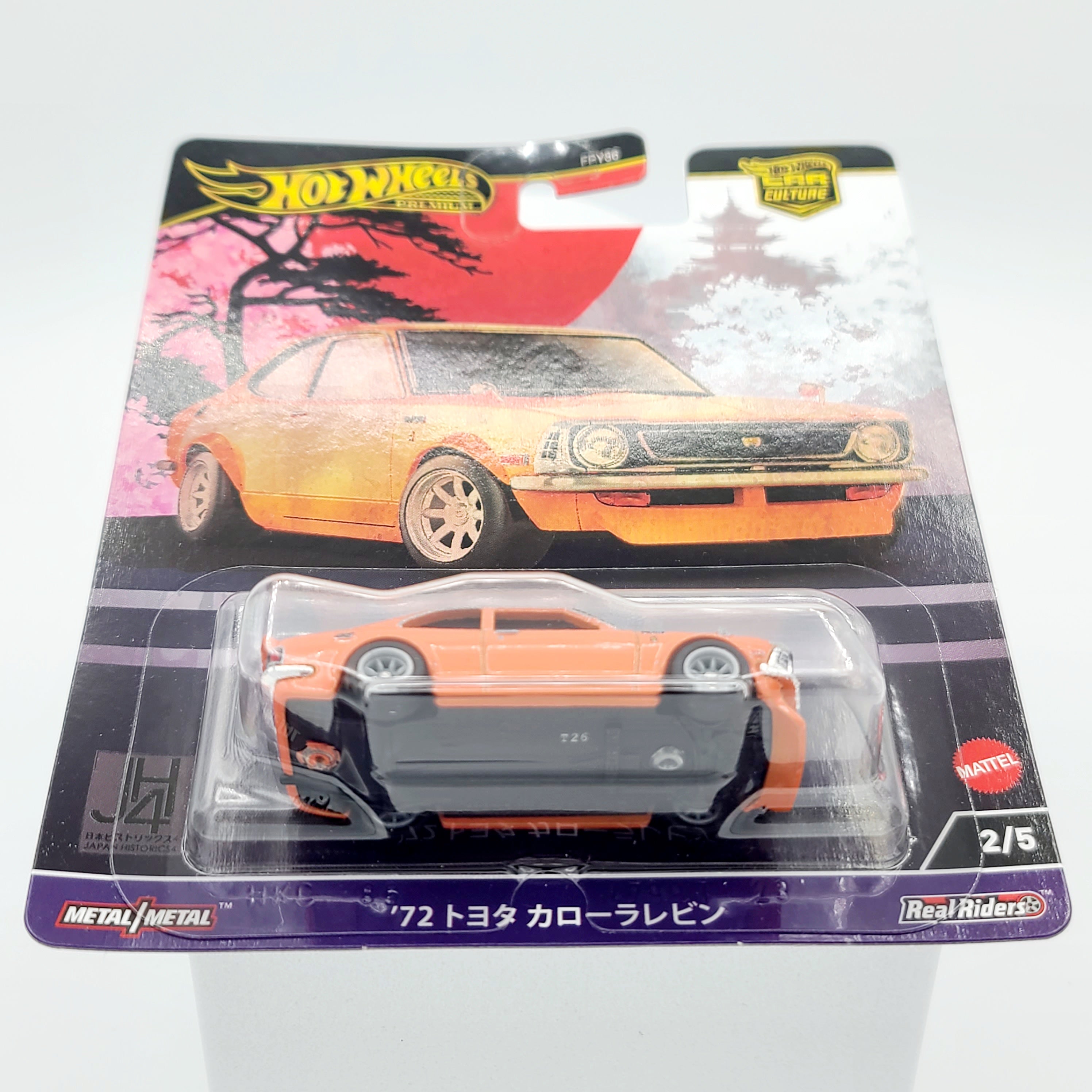 Hot Wheels '72 Toyota Corolla Levin (2024 Car Culture Case B - Japan Historics 4)