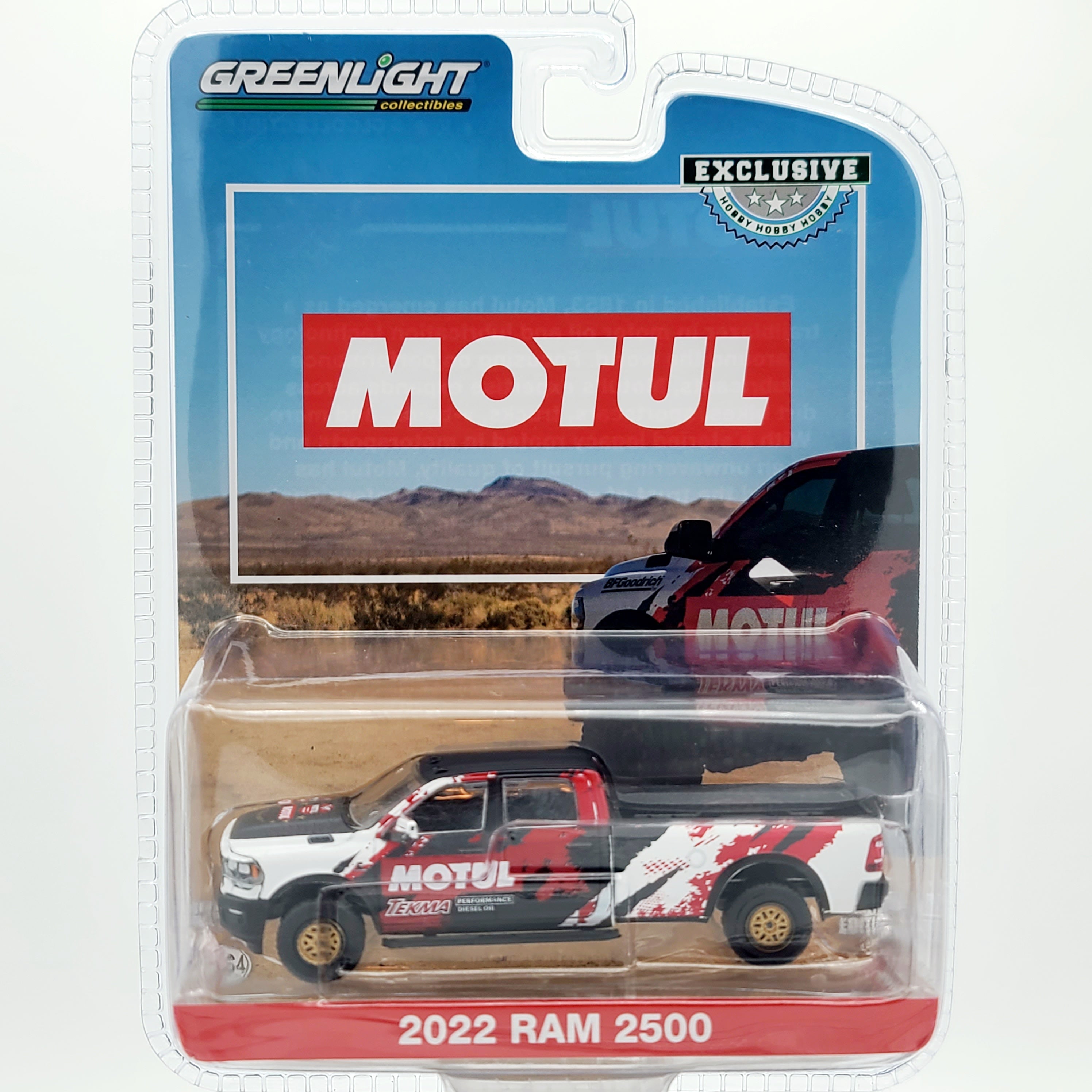 GreenLight '22 Ram 2500 Pick-up - 1:64 scale, Motul (2024 Hobby Exclusive)