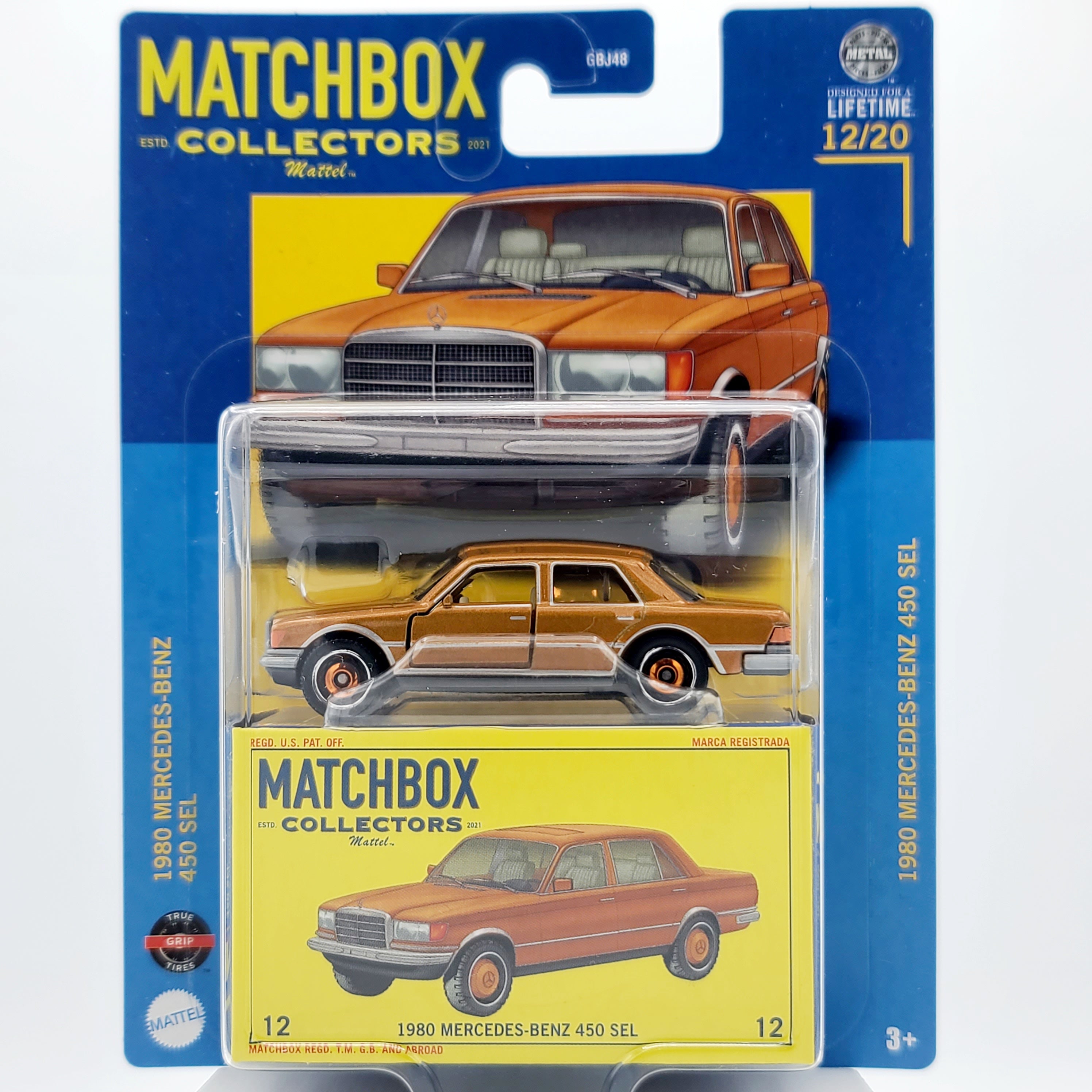 Matchbox '80 Mercedes-Benz 450 SEL (2024 Premium Collectors Series - Mix 3)