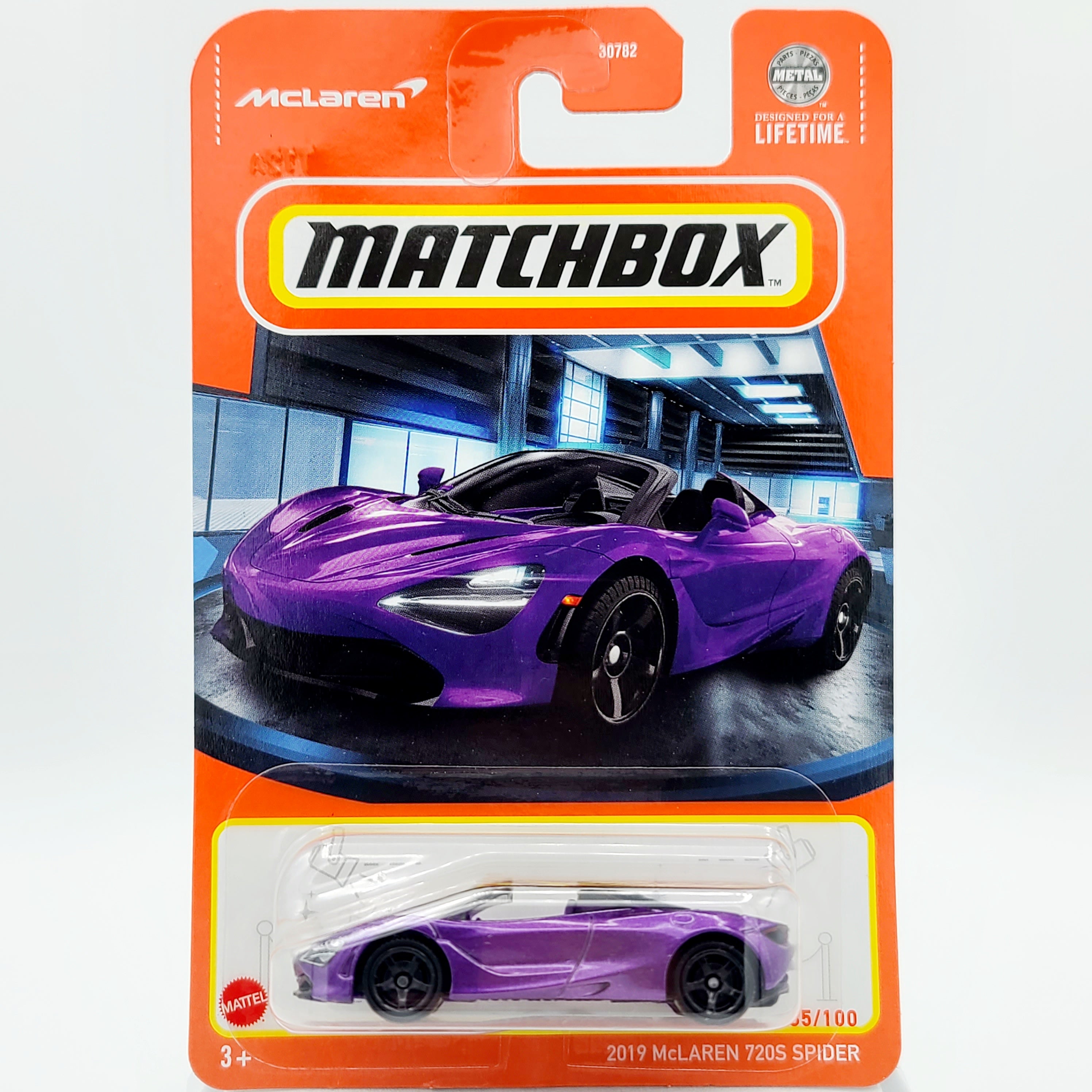 Matchbox '19 McLaren 720S Spider (2024 Mix 8 H Basic)