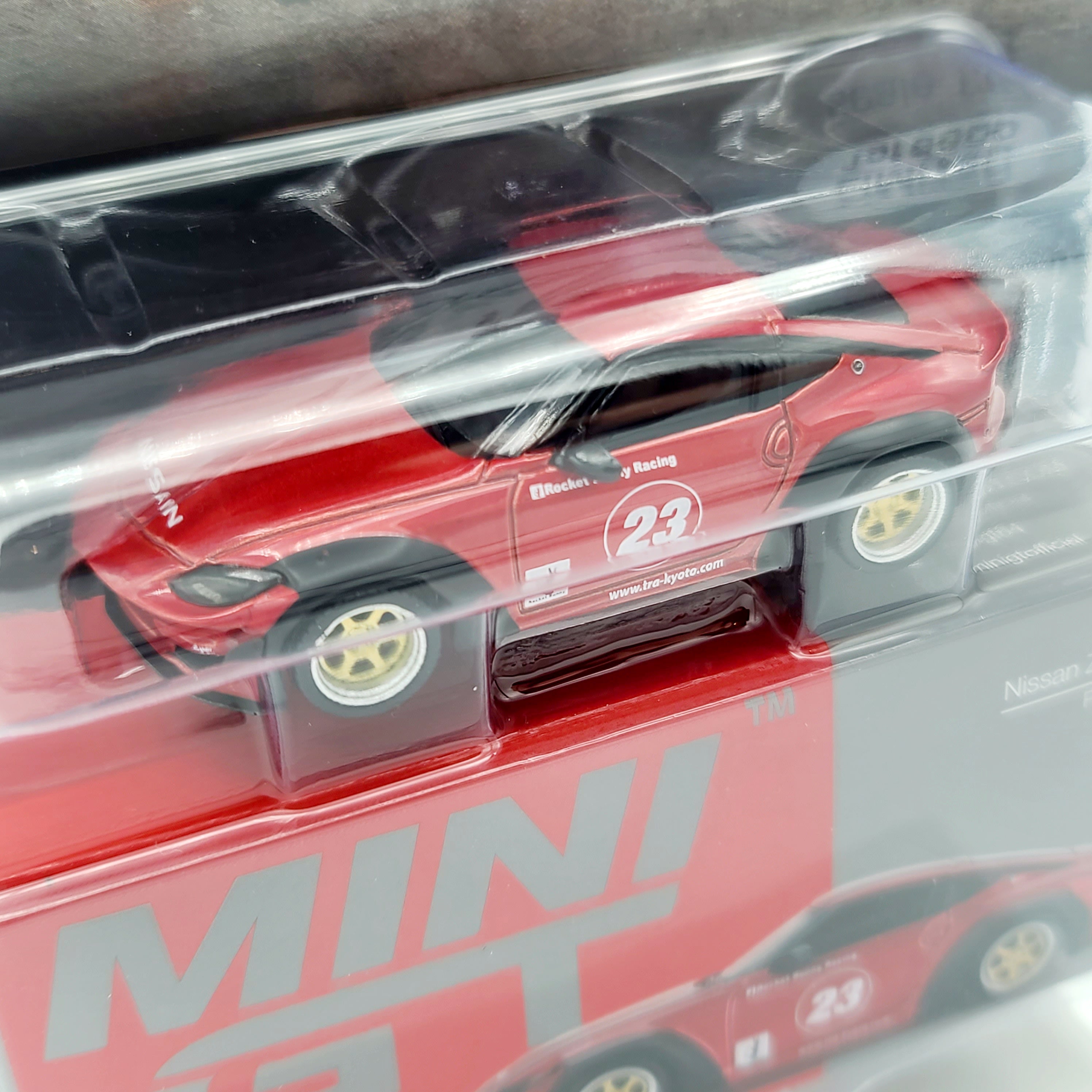 Mini GT Nissan Z Pandem - 1:64 scale, Passion Red (2024 MIJO Exclusives - Limited Edition 1 of 6600)