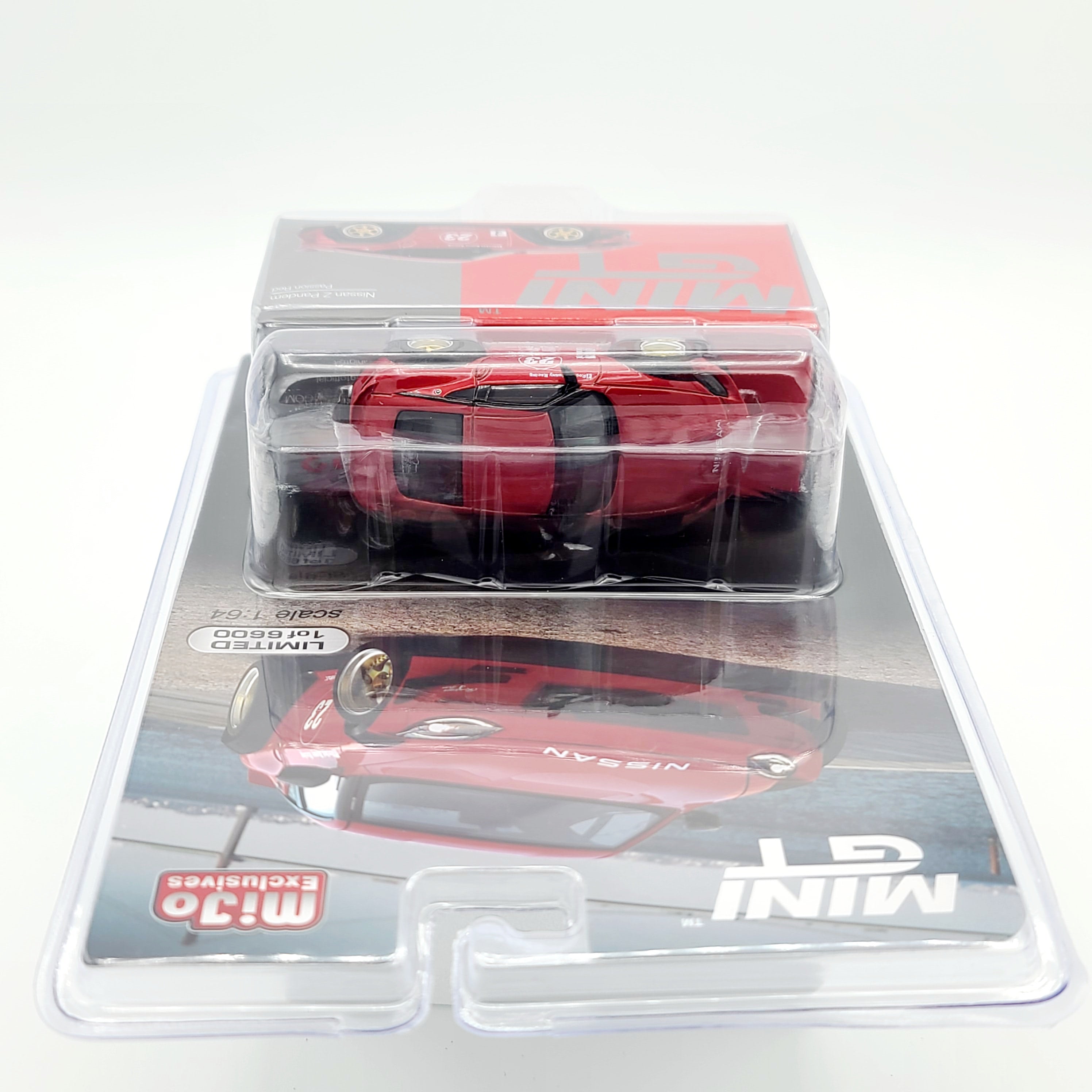 Mini GT Nissan Z Pandem - 1:64 scale, Passion Red (2024 MIJO Exclusives - Limited Edition 1 of 6600)