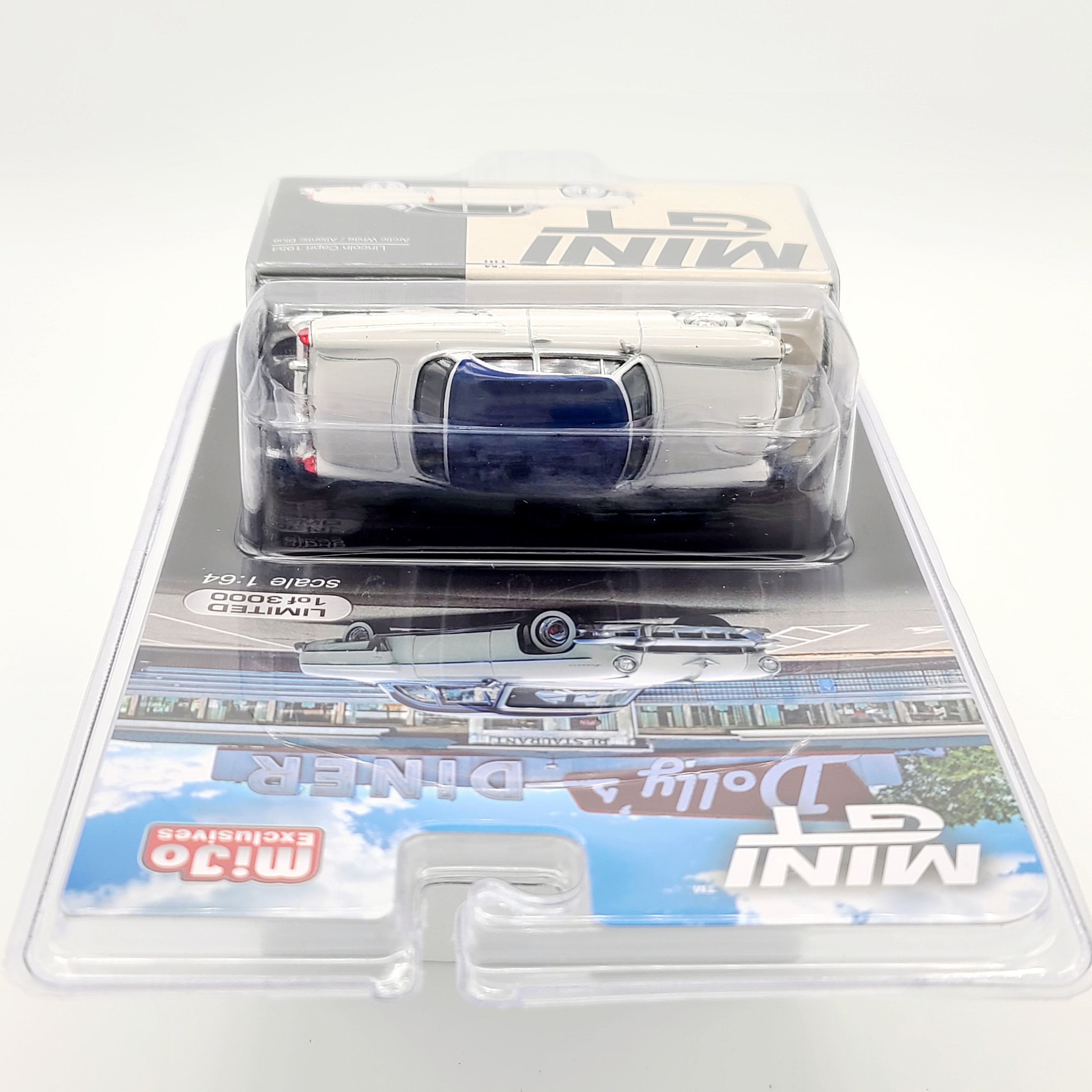 Mini GT Lincoln Capri - 1:64 scale, Artic White (2024 MIJO Exclusives - Limited Edition 1 of 3000)