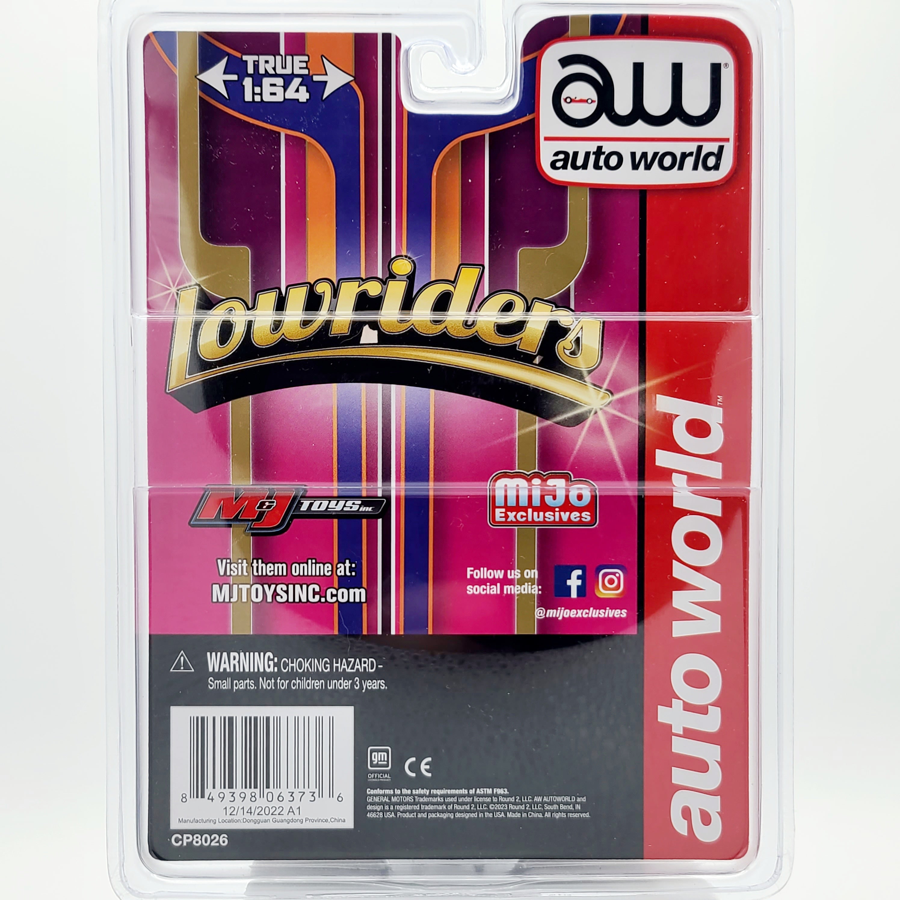 Auto World 1983 Chevrolet Silverado Lowrider - 1:64 scale (2023 MiJo Exclusives - Limited Edition 1 of 4800)