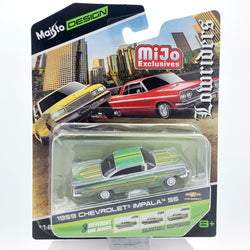 Maisto 1959 Chevy Impala SS Lowrider - 1:64 scale, Adjustable Suspension (2024 Maisto Design - Lowriders - MiJo Exclusives)