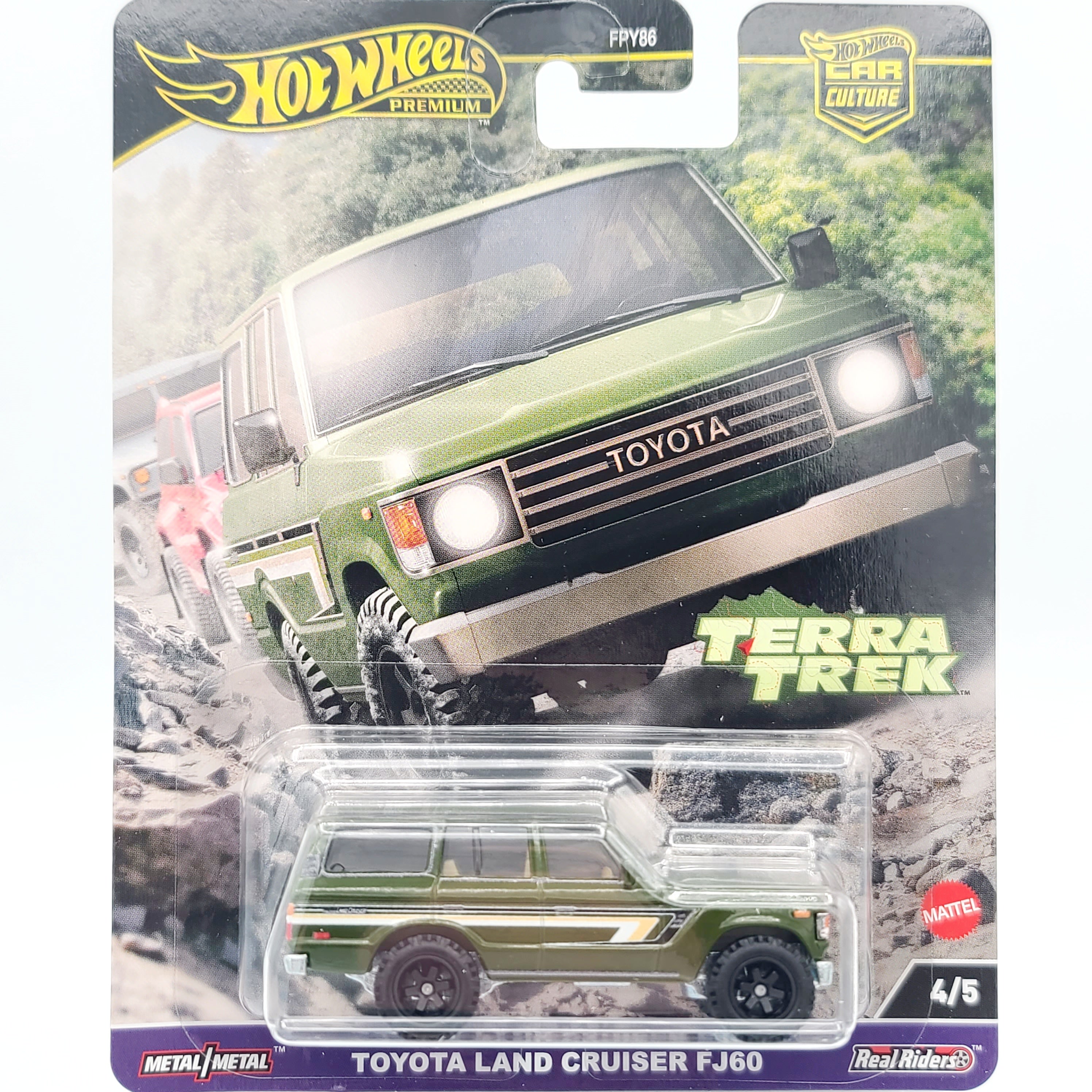 Hot Wheels Toyota Land Cruiser FJ60 (2024 Car Culture Case C - Terra Trek)