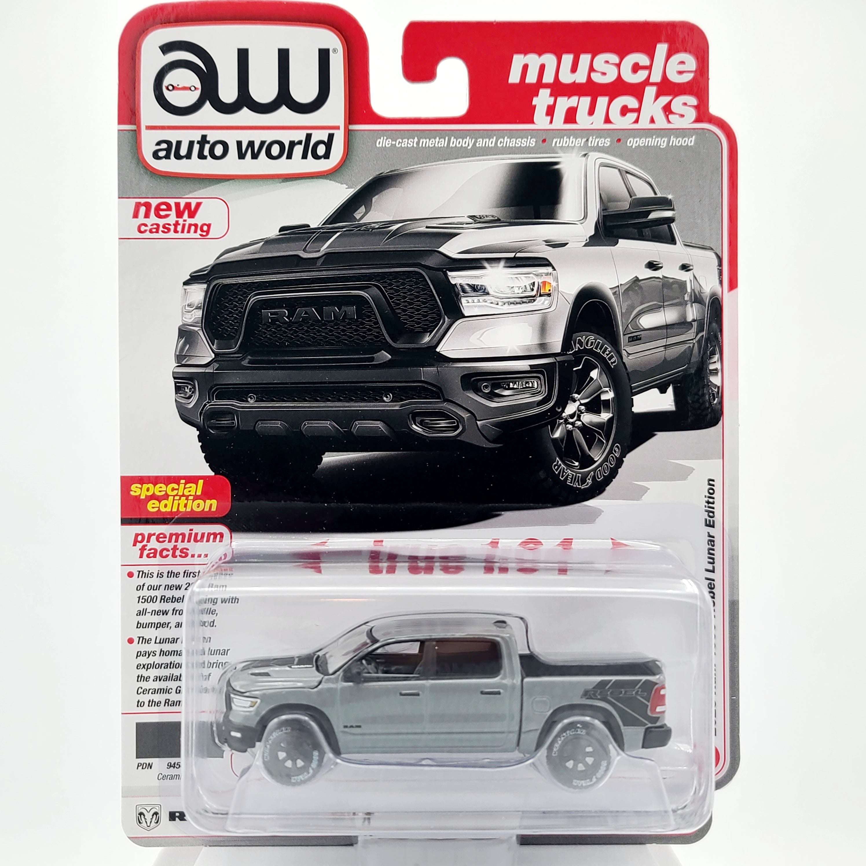 Auto World '23 Ram 1500 Rebel Lunar Edition - 1:64 scale (2024 Release 4B - Special Edition)