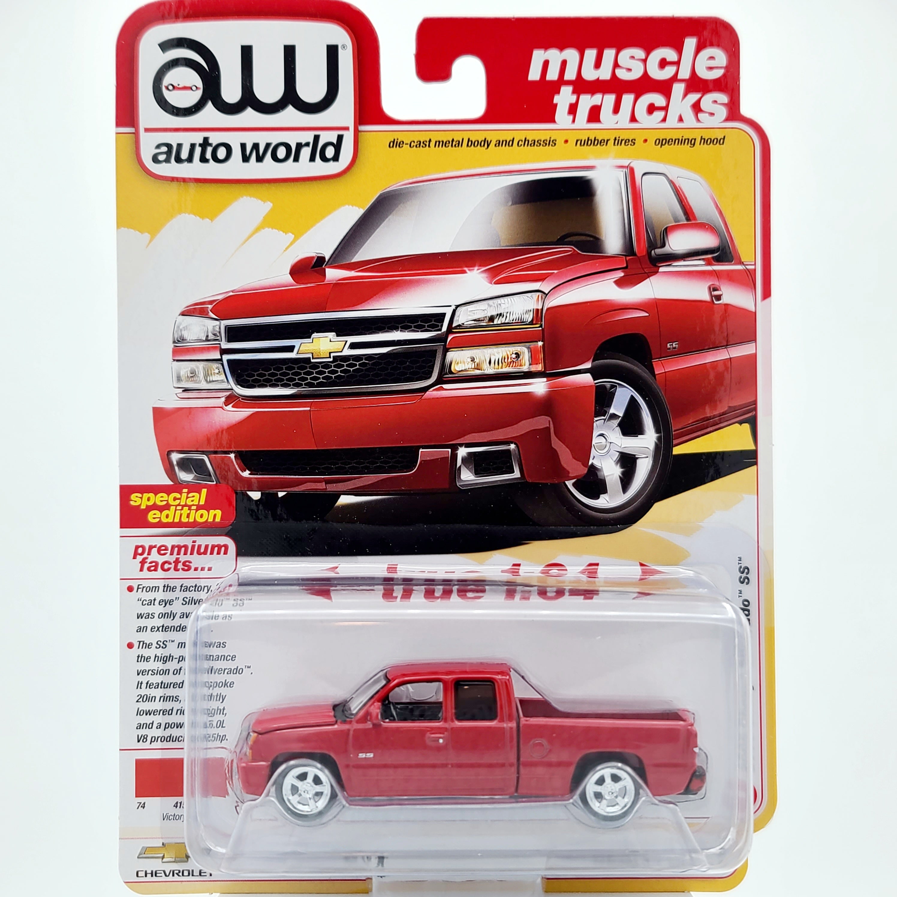 Auto World '06 Chevrolet Silverado SS  - 1:64 scale (2024 Release 4B - Special Edition)