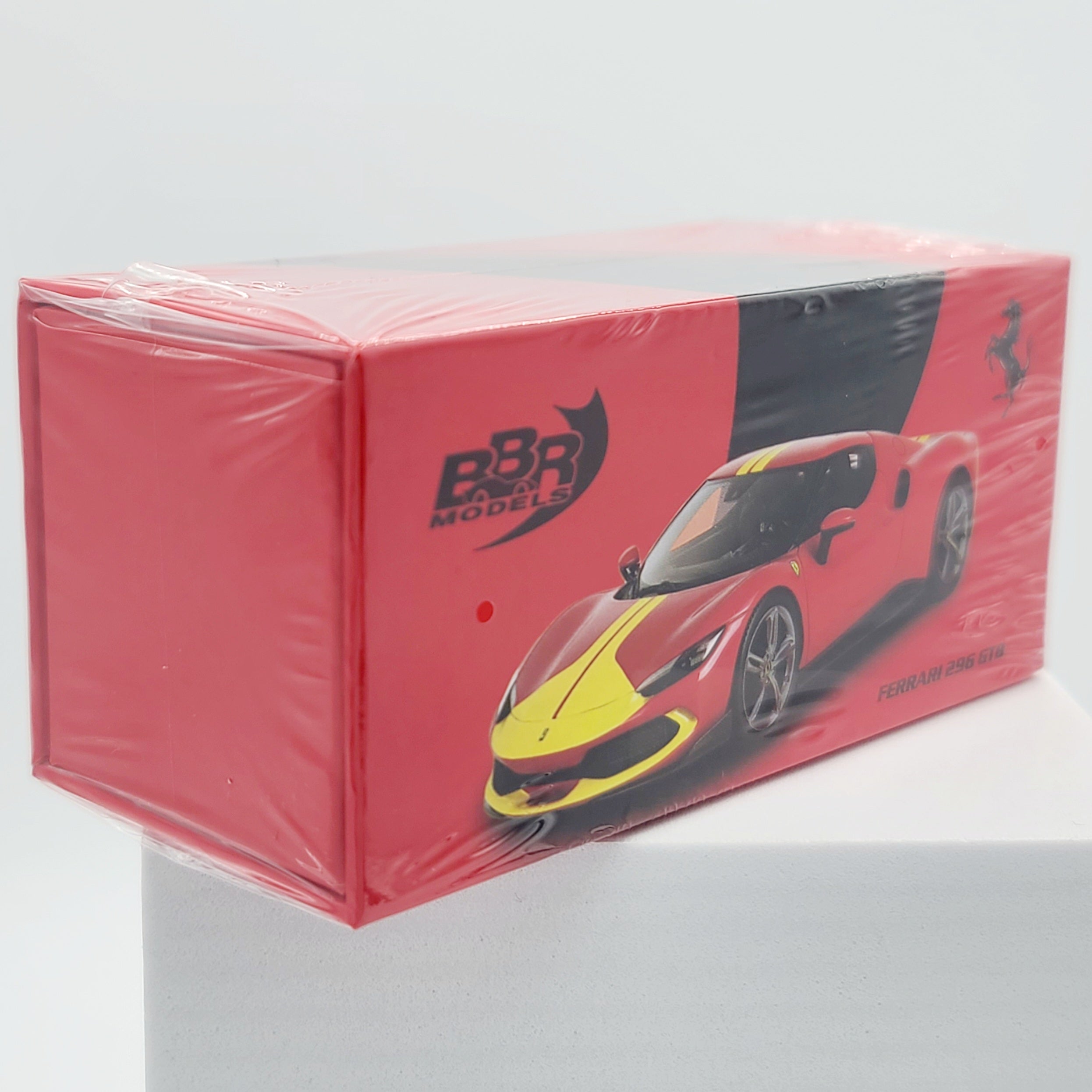 BBR Models Ferrari 296 GTB Assetto Fiorano Rosso Corsa RD - 1:64 (2024 Limited Edition)