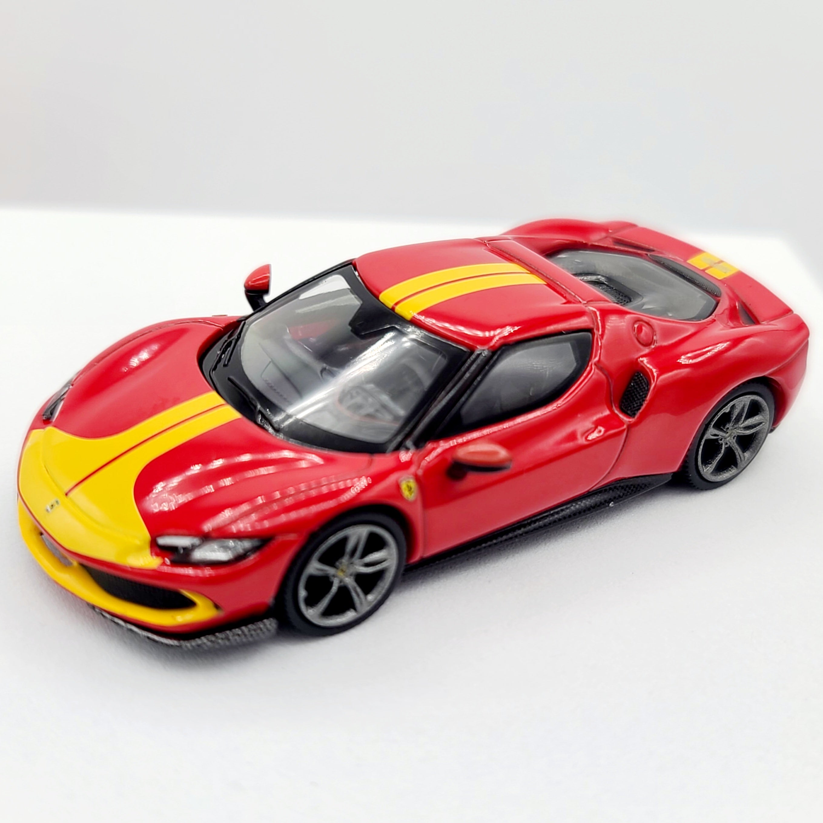 BBR Models Ferrari 296 GTB Assetto Fiorano Rosso Corsa RD - 1:64 (2024 Limited Edition)