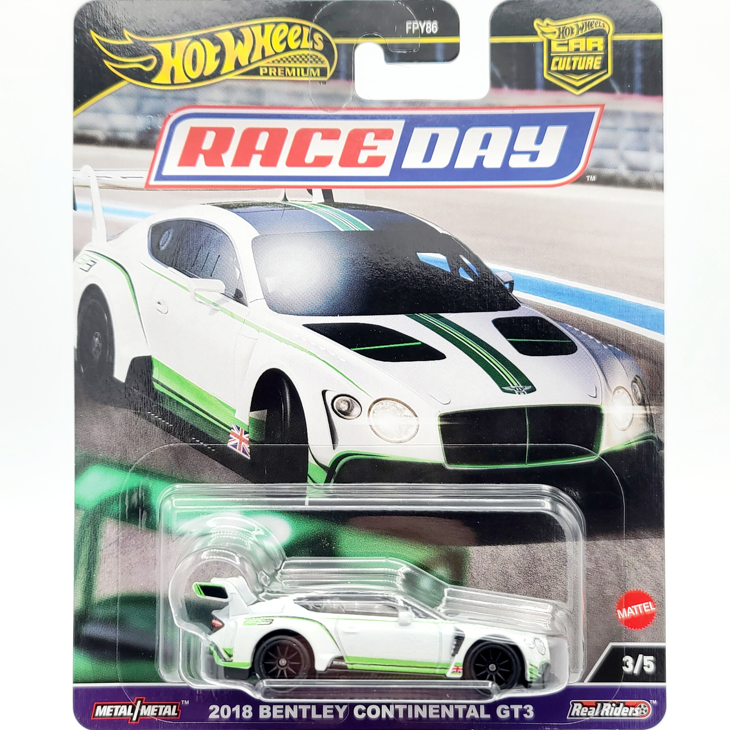 Hot Wheels '18 Bentley Continental GT3 (2024 Car Culture Case D - Race Day)