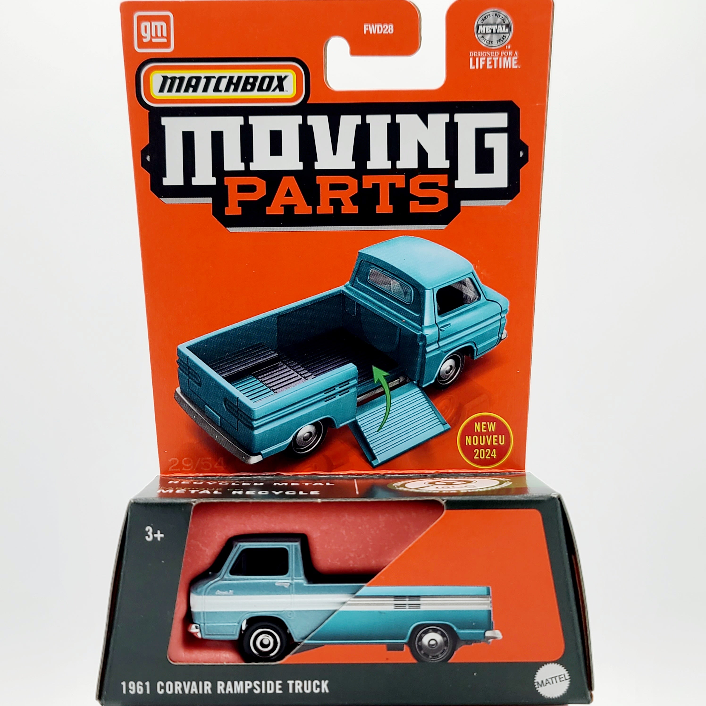 Matchbox '61 Corvair Rampside Truck (2024 Moving Parts Mix 8)