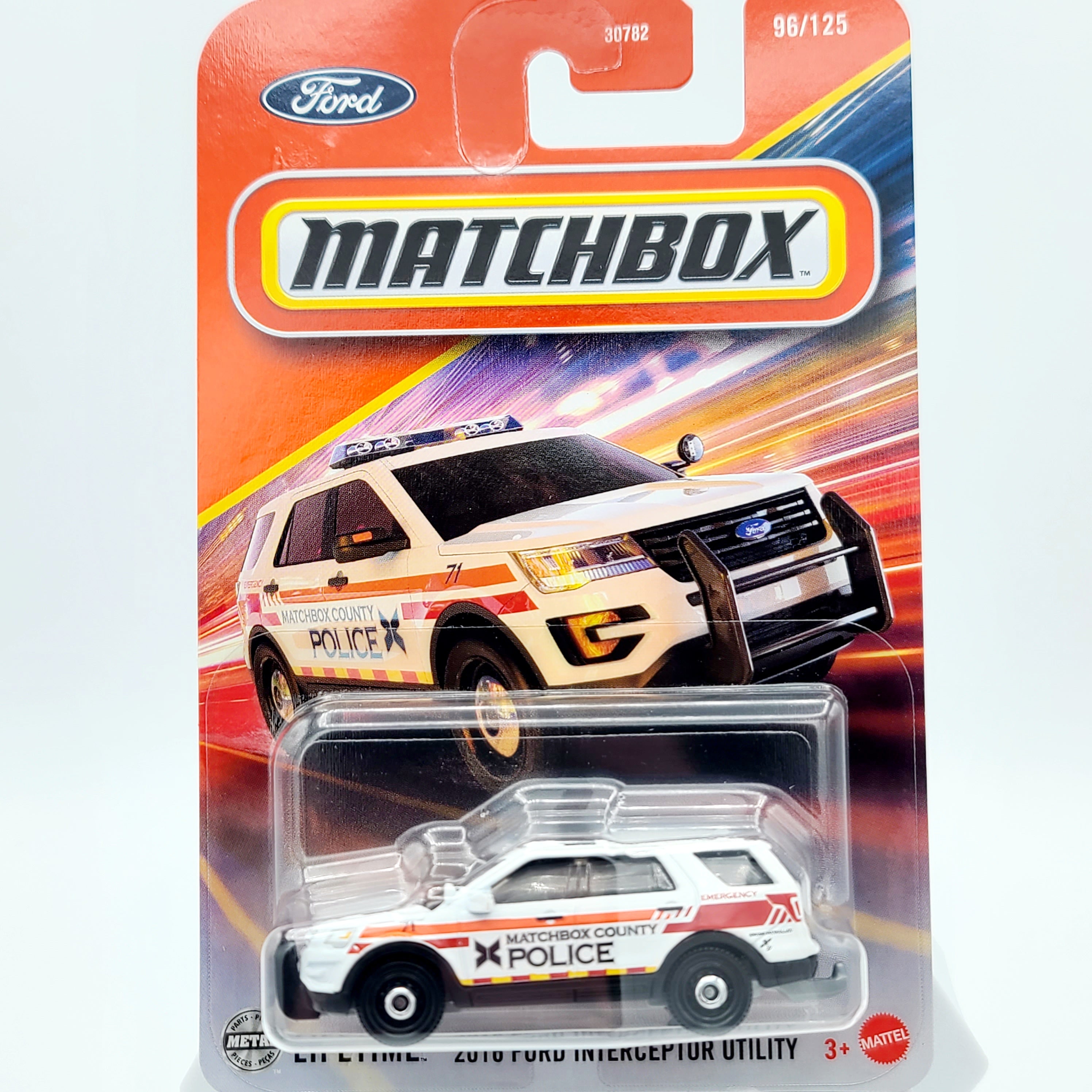 Matchbox '16 Ford Interceptor Utility (2025 Mix 1 A Basic)