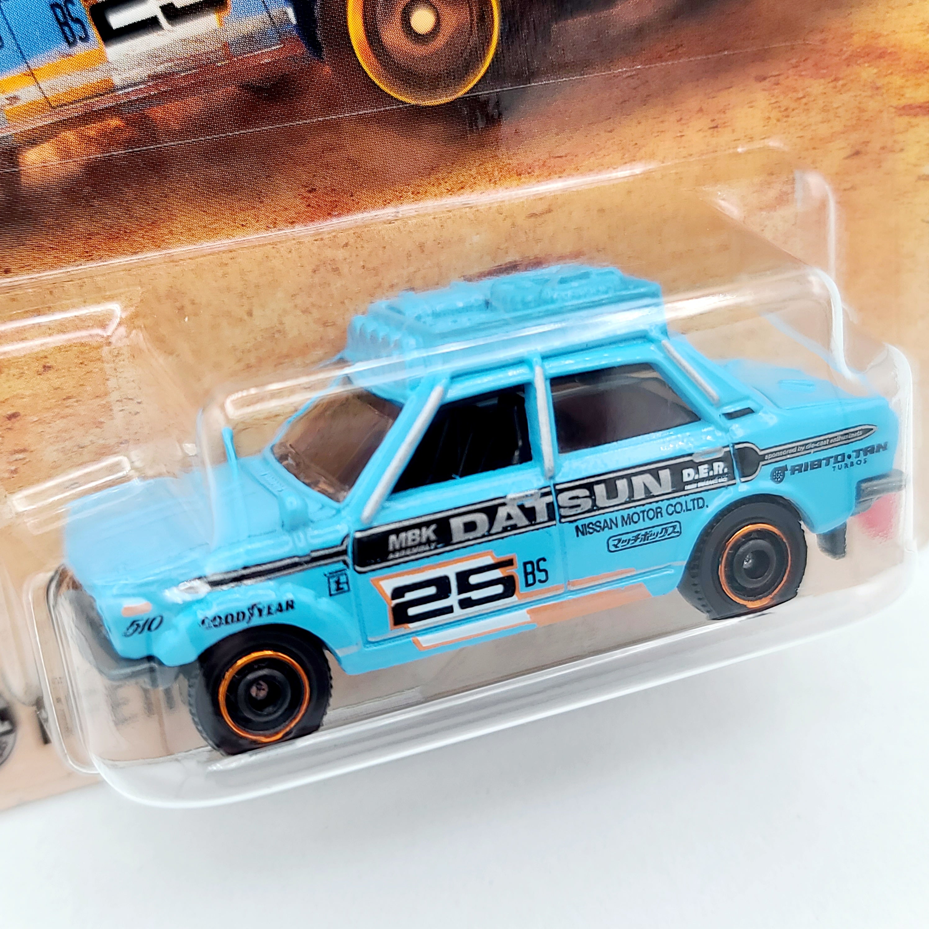 Matchbox '70 Datsun 510 Rally (2025 Mix 1 A Basic)