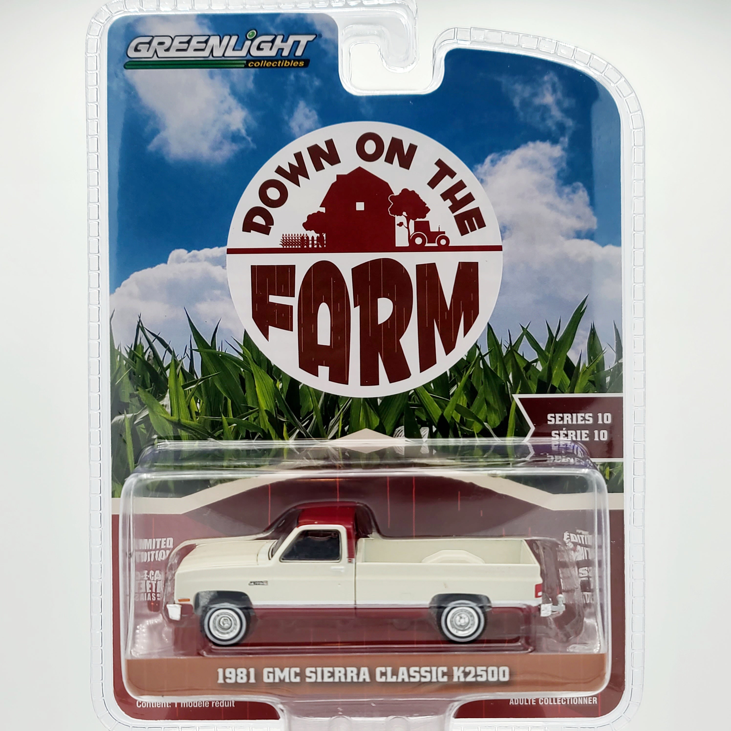 GreenLight '81 GMC Sierra Classic K2500 - 1:64 scale (2024 Down on the Farm - Series 10)