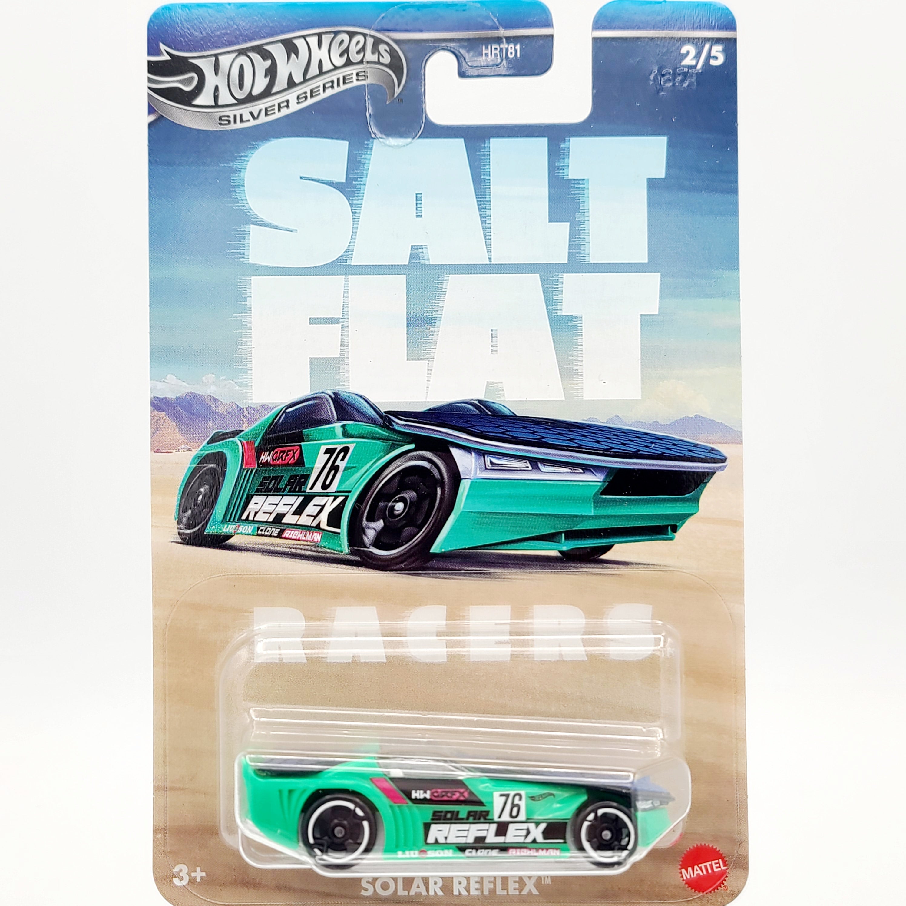 Hot Wheels - 2025 Silver Series - Salt Flat Racers Mix 1 (Set of 5 Cars)