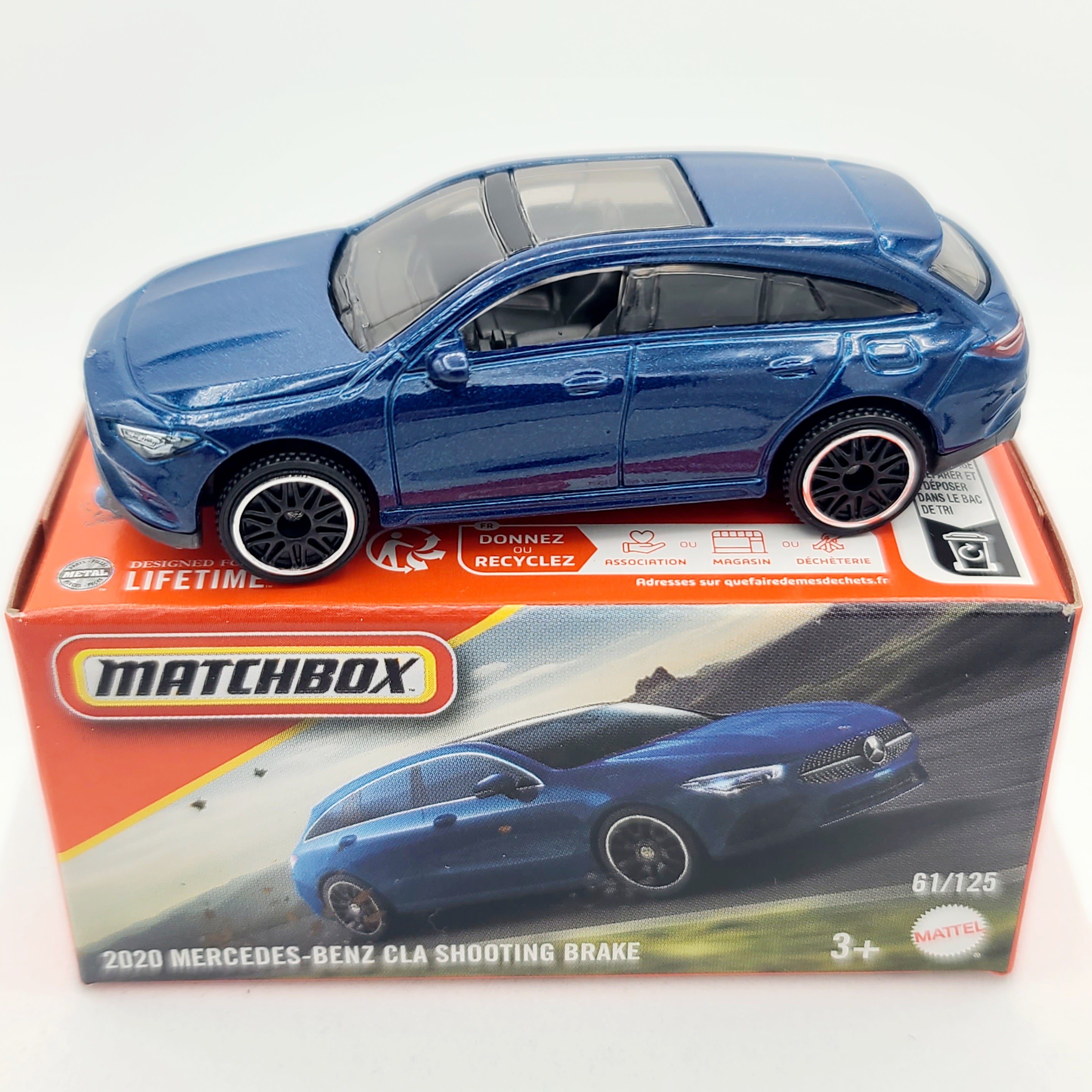 Matchbox '20 Mercedes-Benz CLA Shooting Brake (2025 Mix 1 A Basic - Power Grabs)