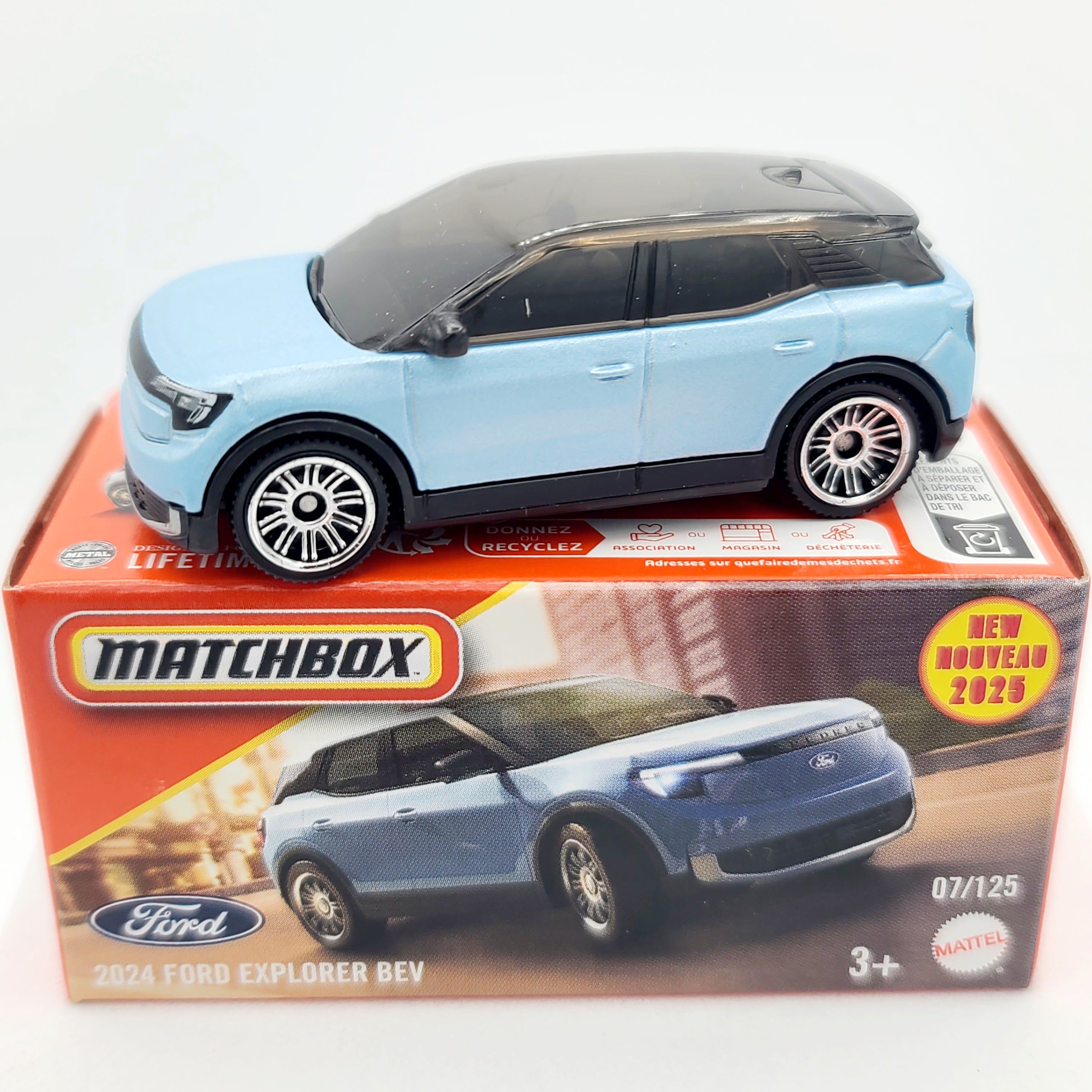 Matchbox '24 Ford Explorer BEV (2025 Mix 1 A Basic - Power Grabs)