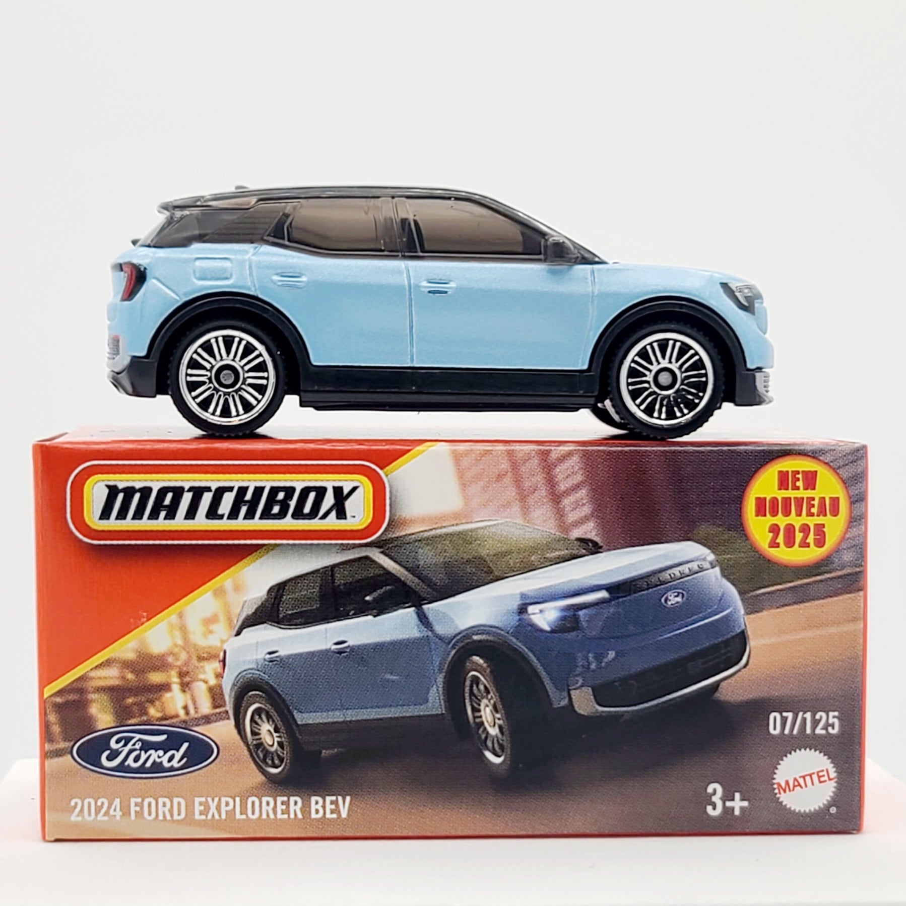 Matchbox '24 Ford Explorer BEV (2025 Mix 1 A Basic - Power Grabs)