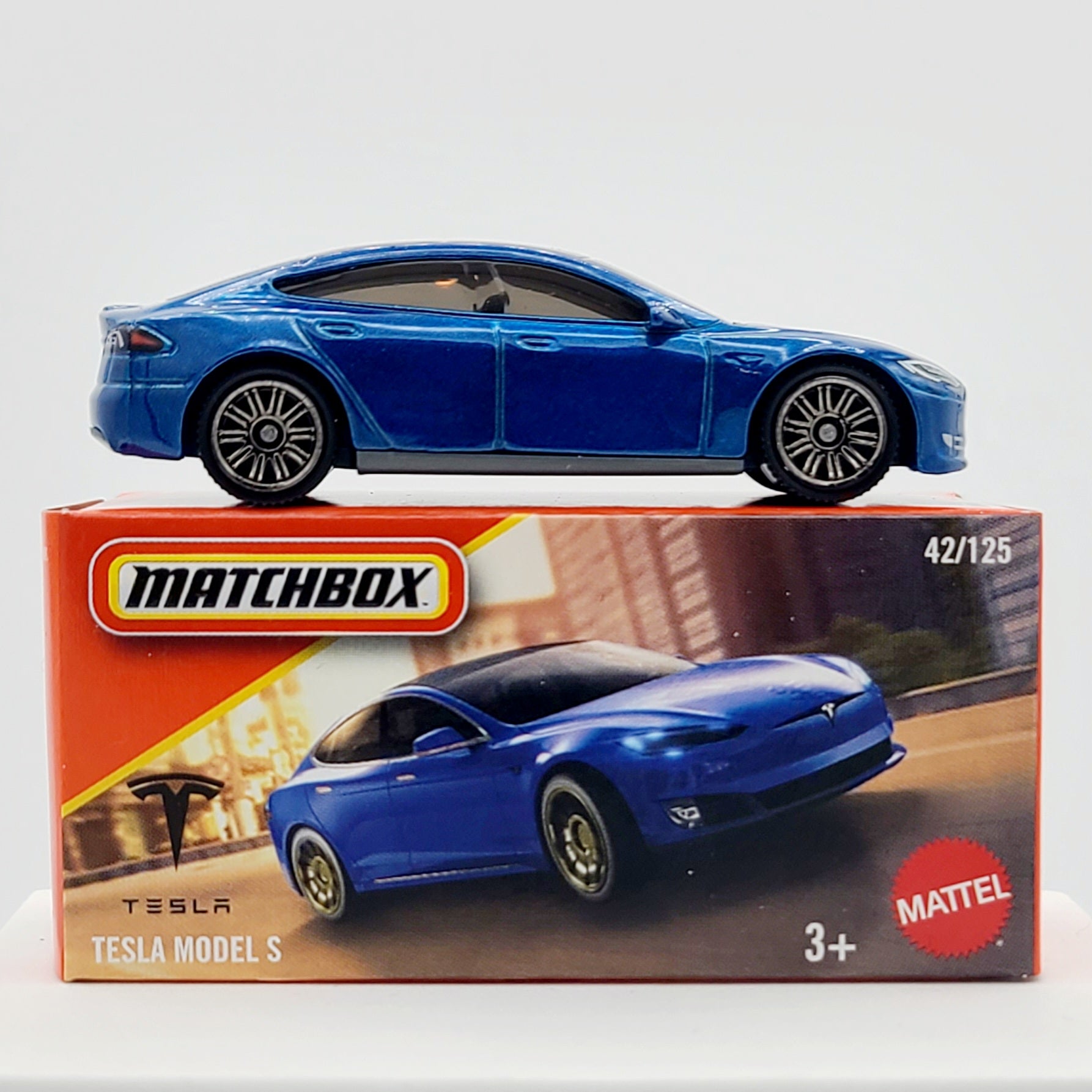 Matchbox Tesla Model S (2025 Mix 2 B Basic - Power Grabs)