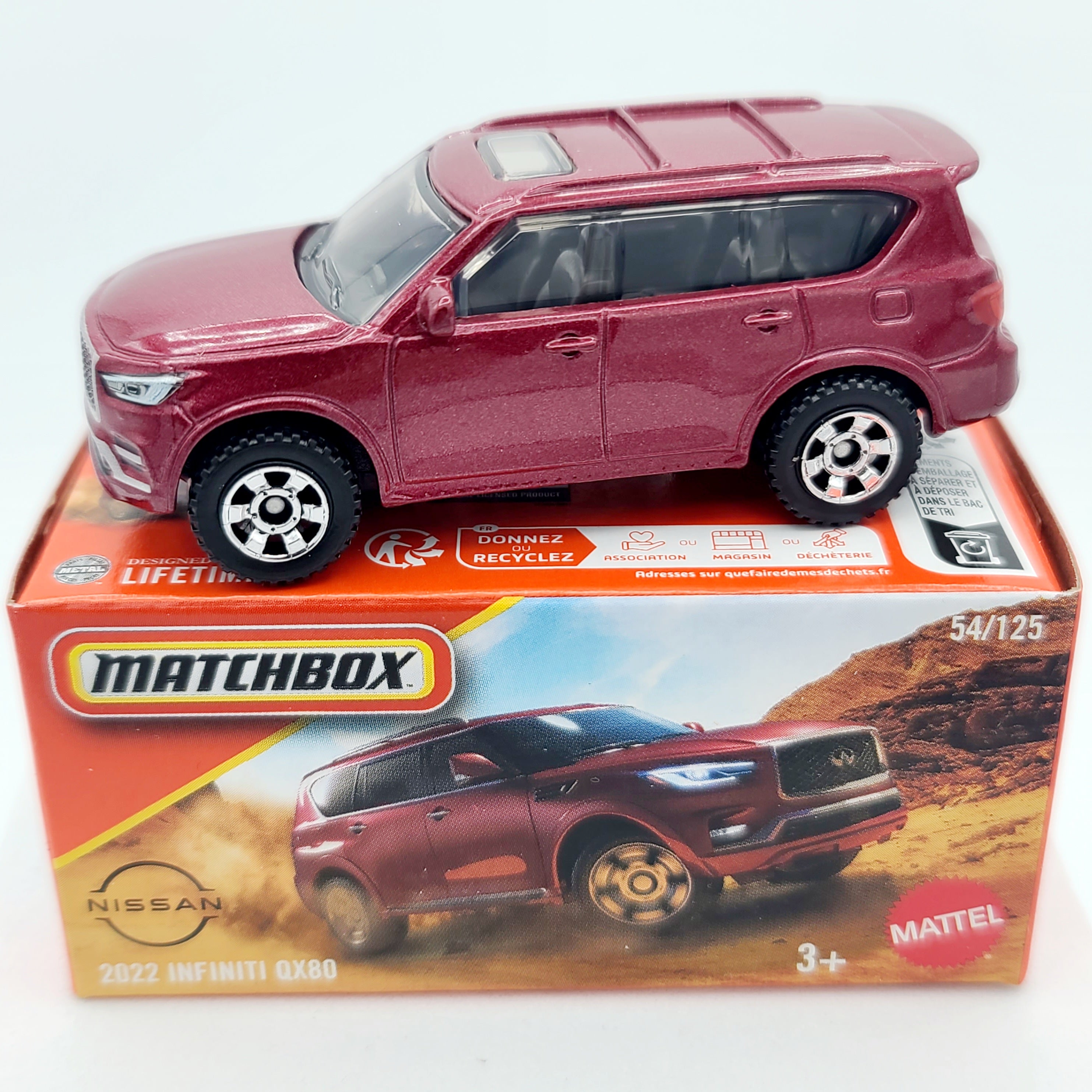 Matchbox '22 Infiniti QX80 (2025 Mix 2 B Basic - Power Grabs)