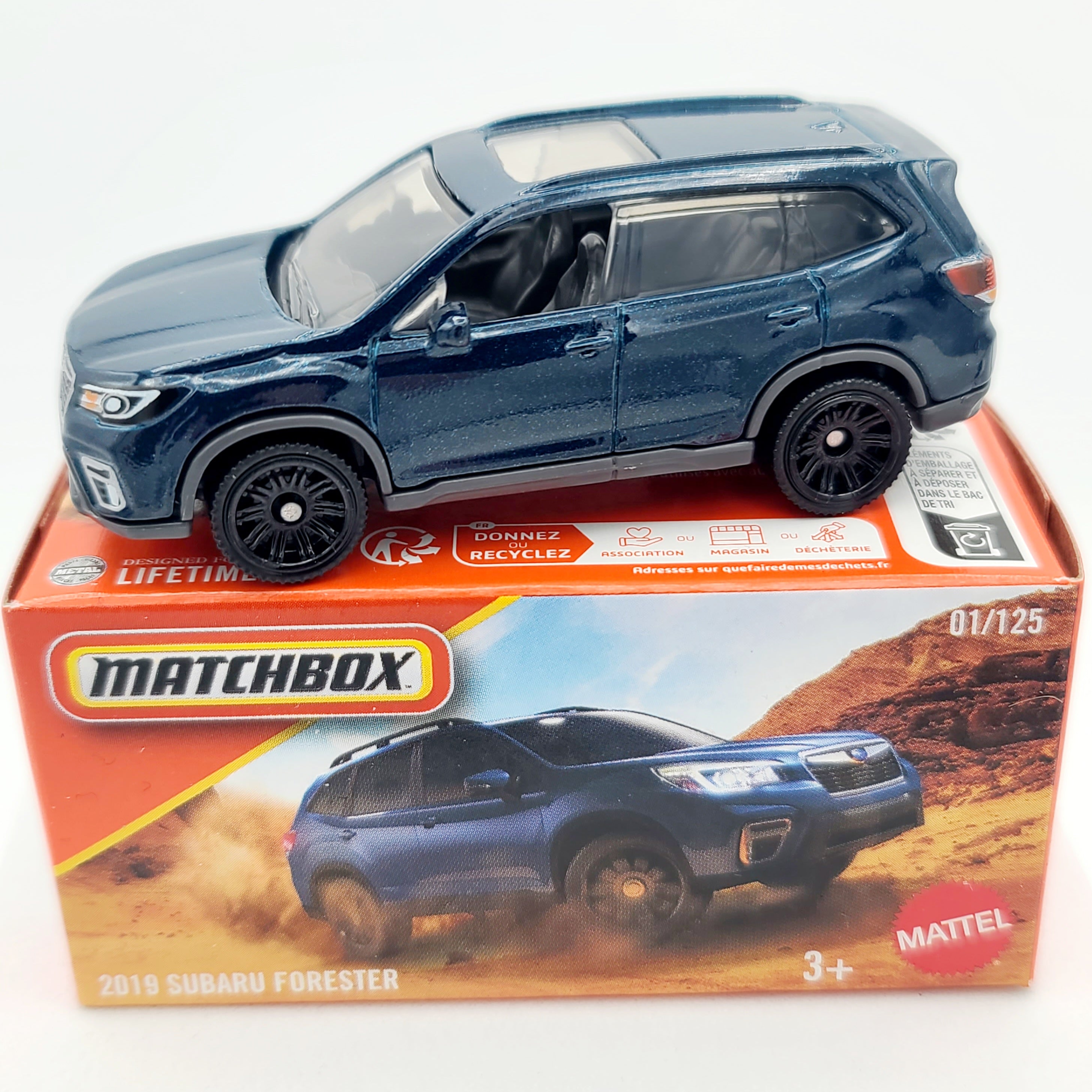 Matchbox '19 Subaru Forester (2025 Mix 2 B Basic - Power Grabs)